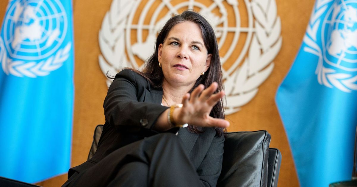 Baerbock's appeal to the UN: Former foreign minister calls reform ...
