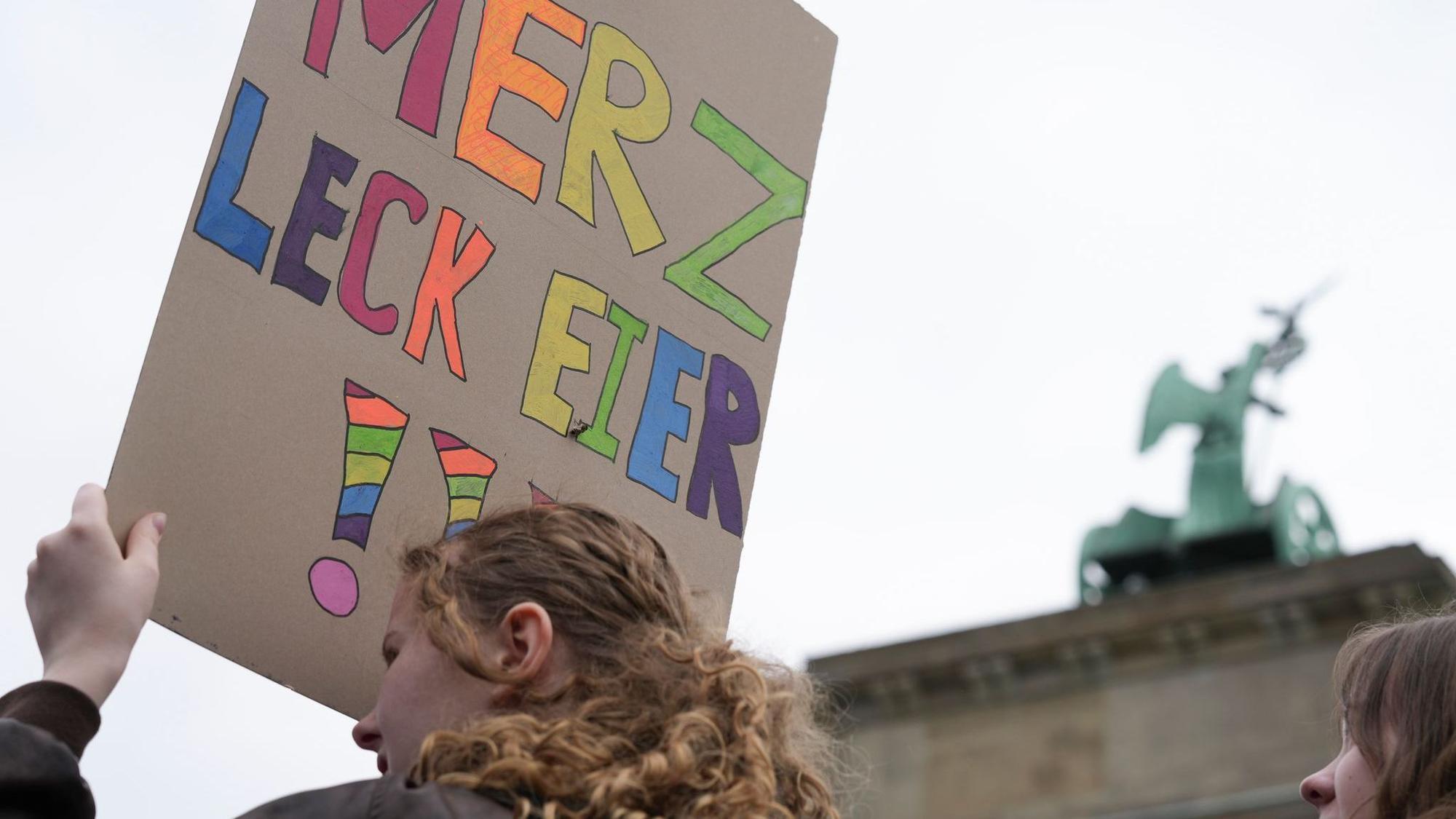 Schulstreik gegen Wehrpflicht - Berlin