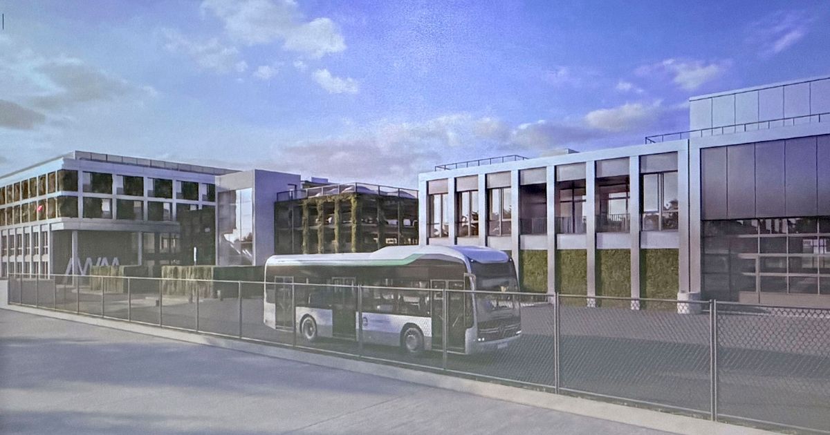 The future takes the bus: A 100-million-euro RVK project is being built in ...