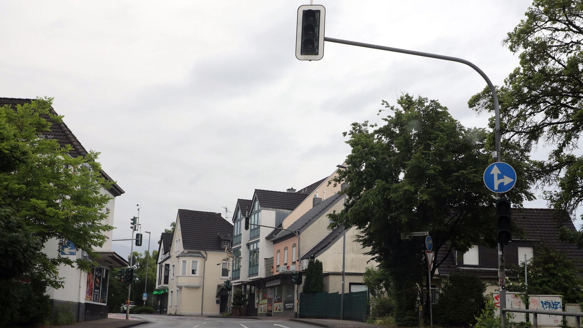 Ein Ampel in Bergisch Gladbach-Heidkamp ist ausgefallen.