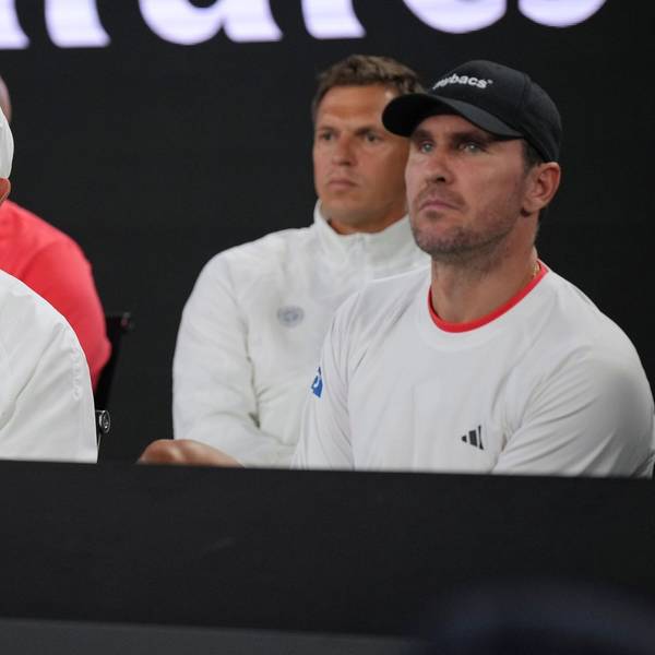 Alexander Zverev senior (l) und Mischa Zverev