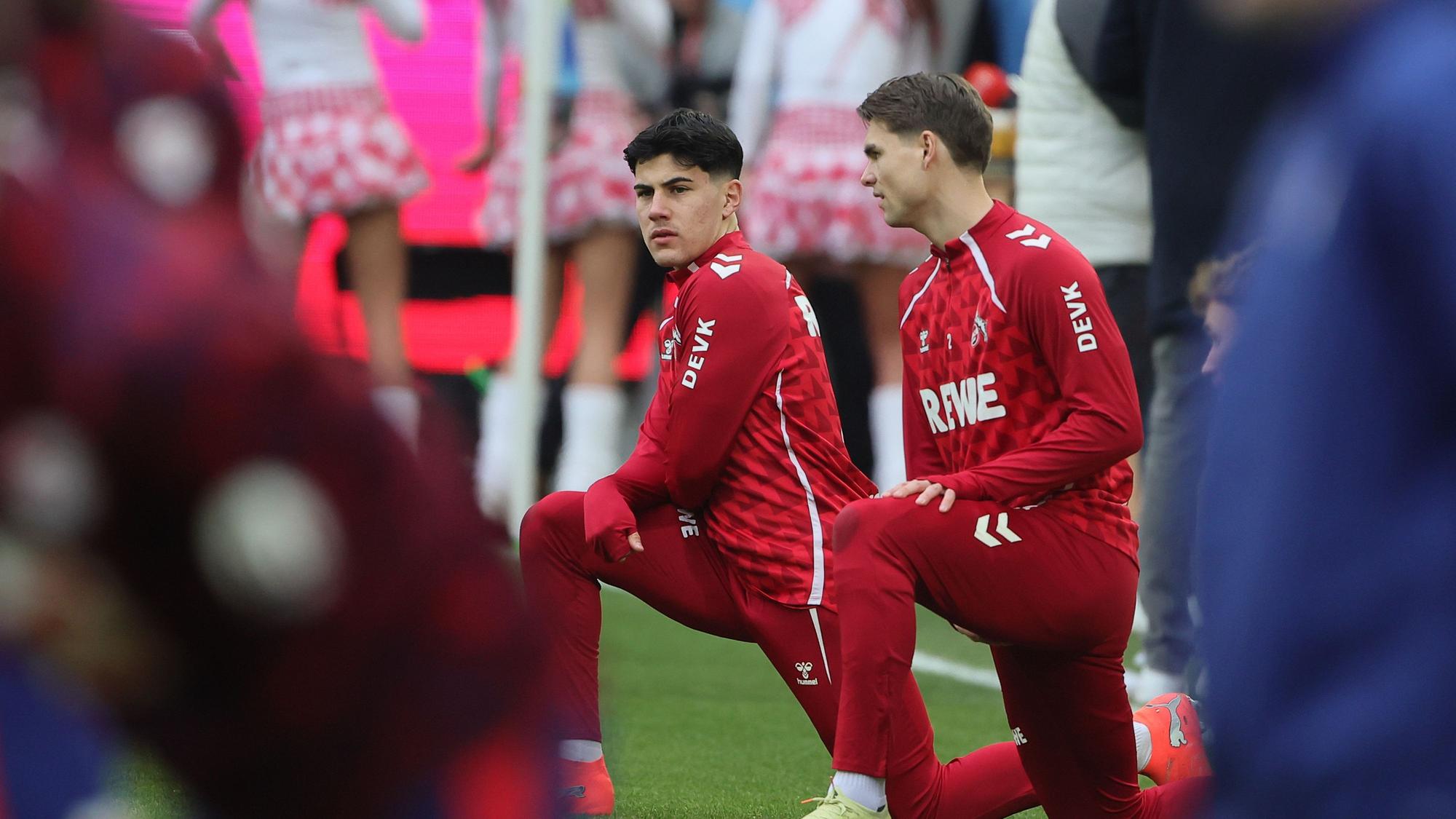 Aufwärmprogramm bei Felipe Chávez und Joel Schmied