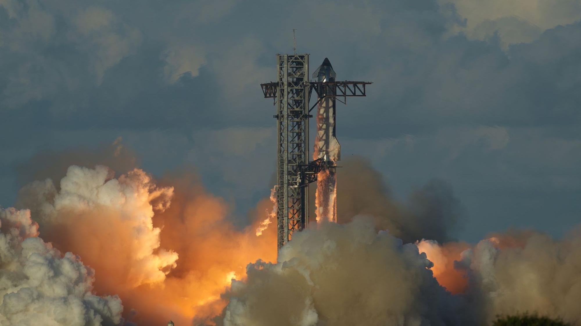 Das Starship der Raumfahrtfirma SpaceX