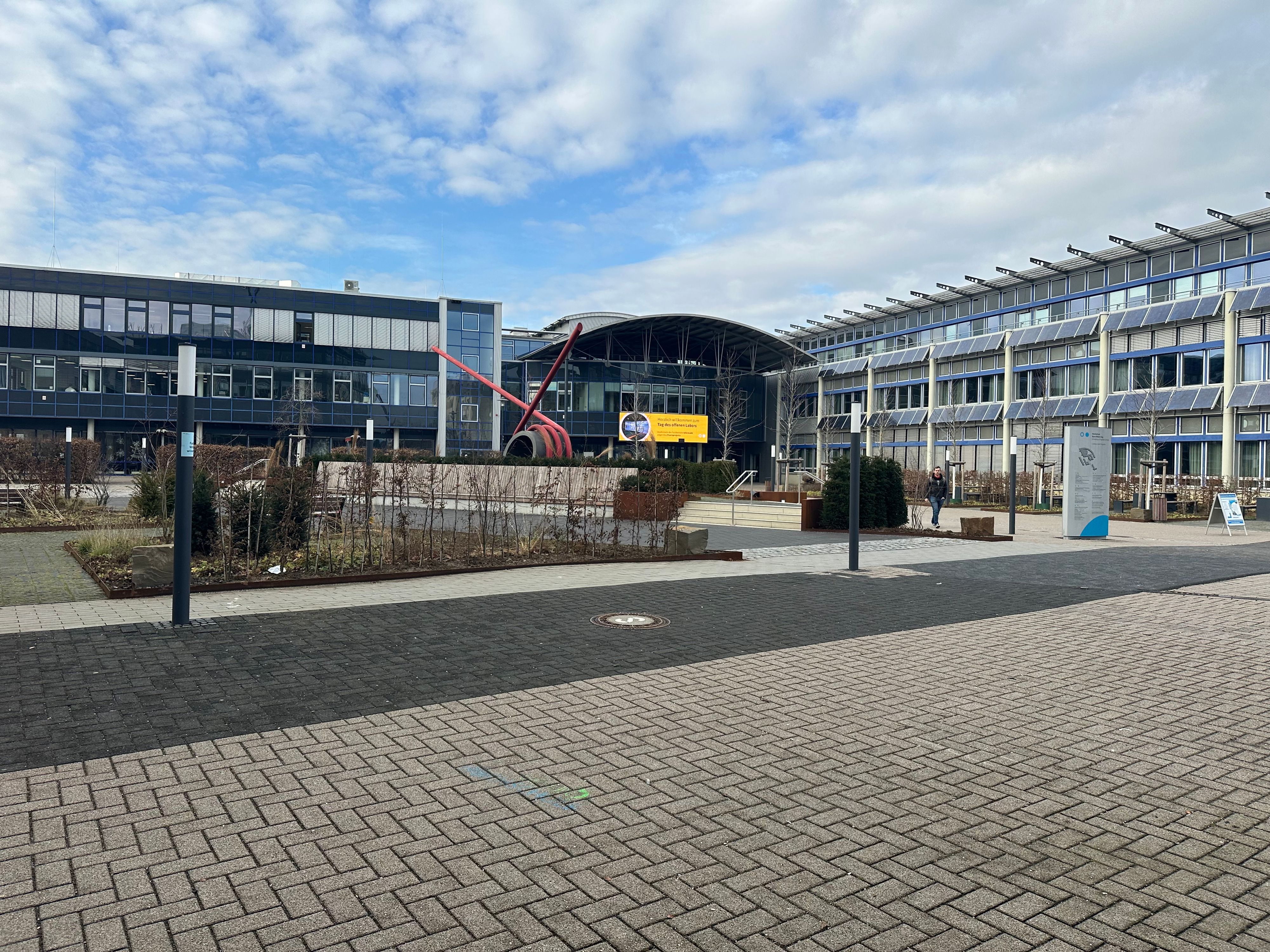 Der Campus der Hochschule Bonn-Rhein-Sieg in Sankt Augustin.