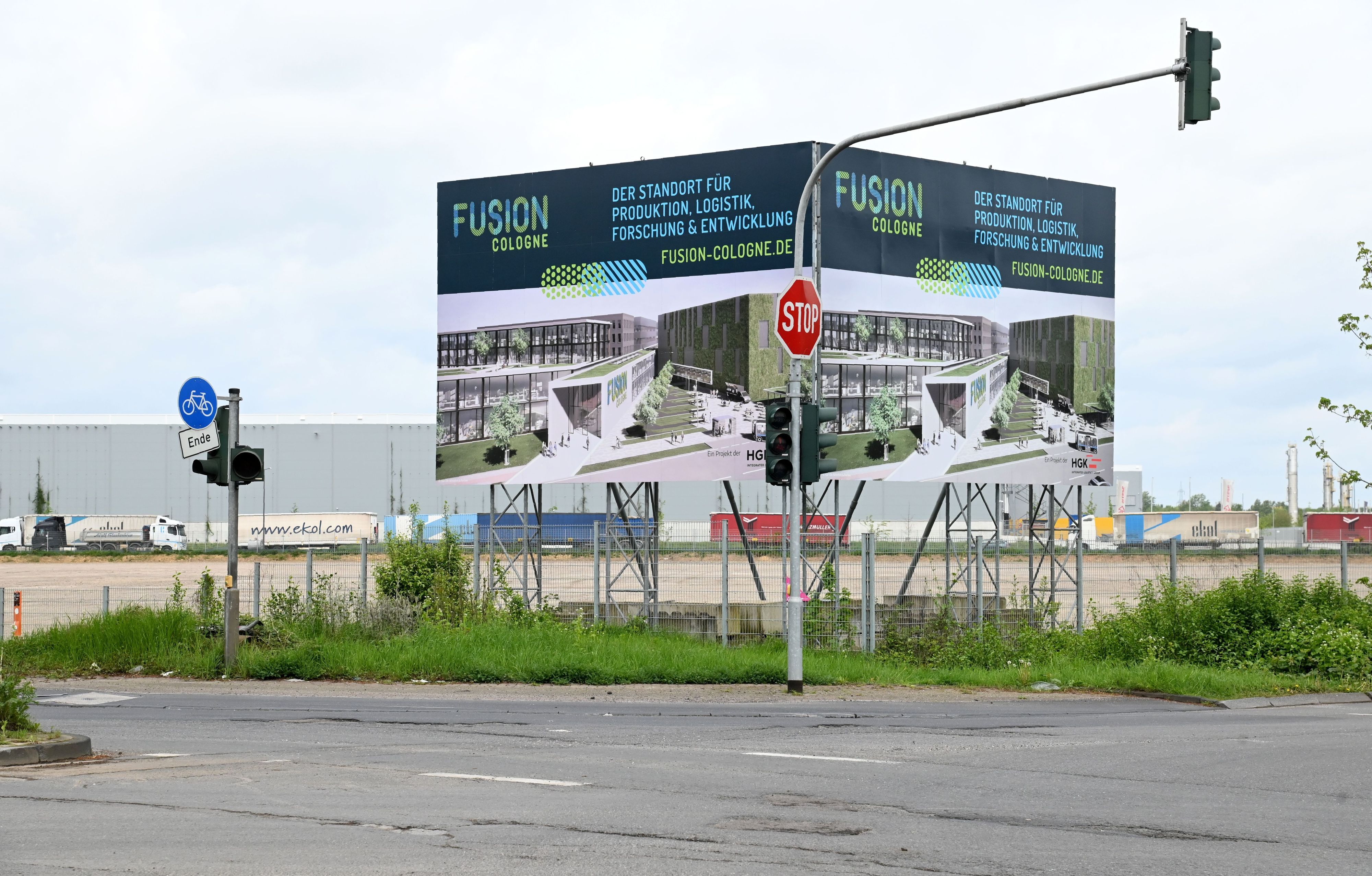 Die Industriefläche „Fusion Cologne“ in Köln-Niehl