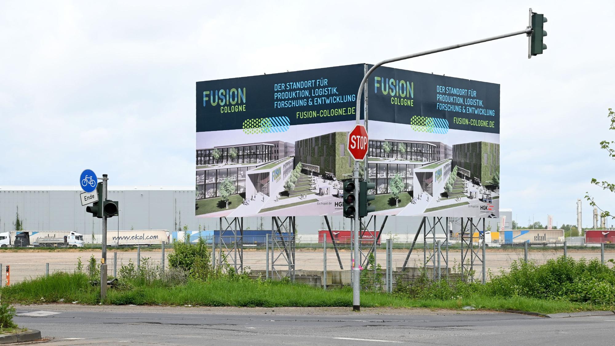 Die Industriefläche „Fusion Cologne“ in Köln-Niehl