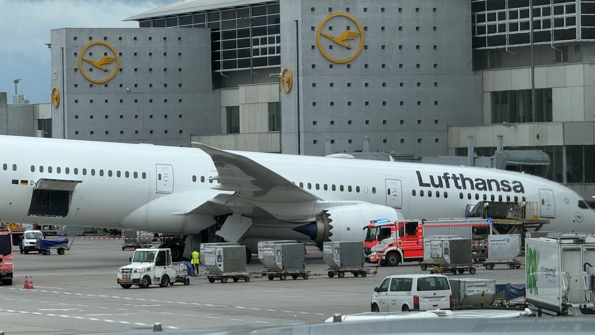 Dreamliner-Fahrwerk knickt ein
