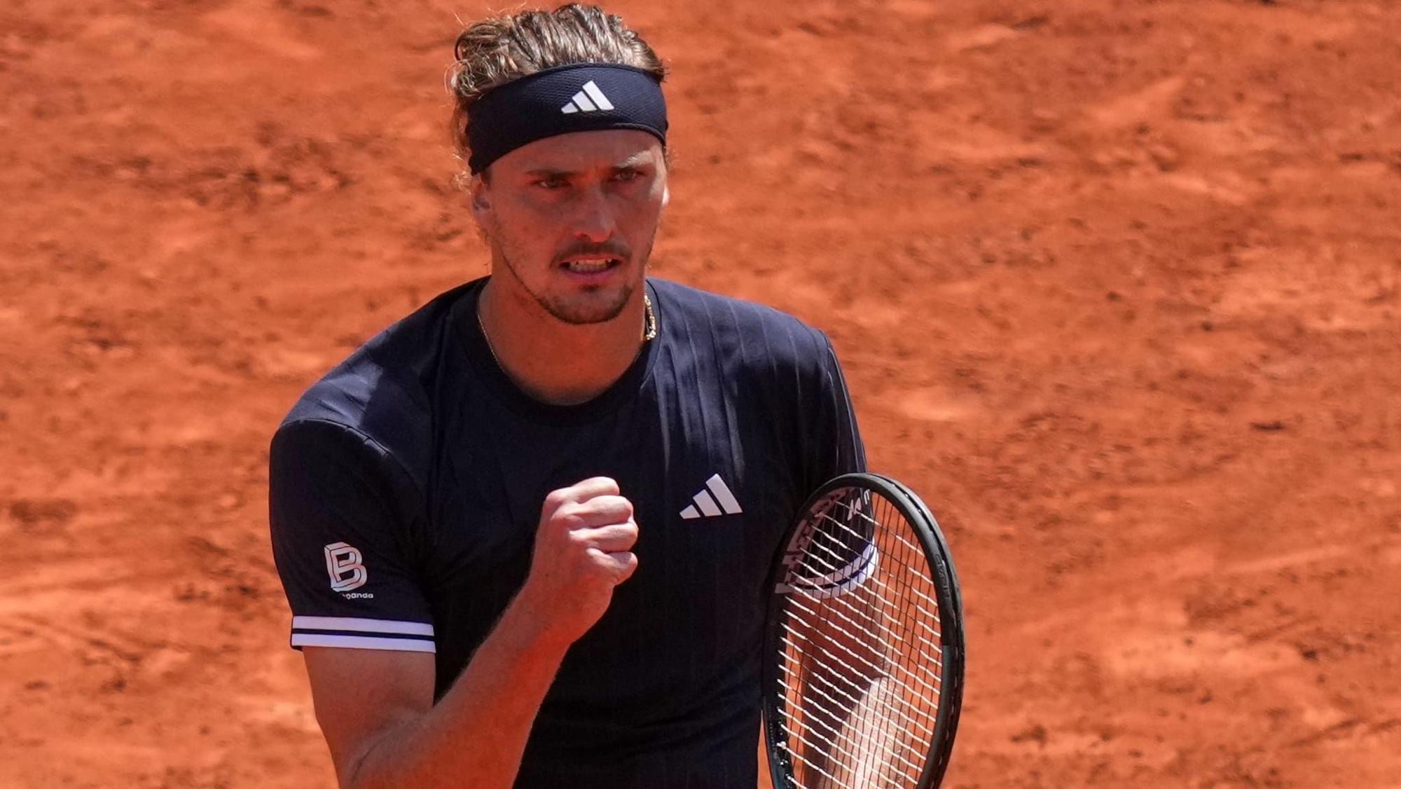 Steht im Finale der French Open: Alexander Zverev.