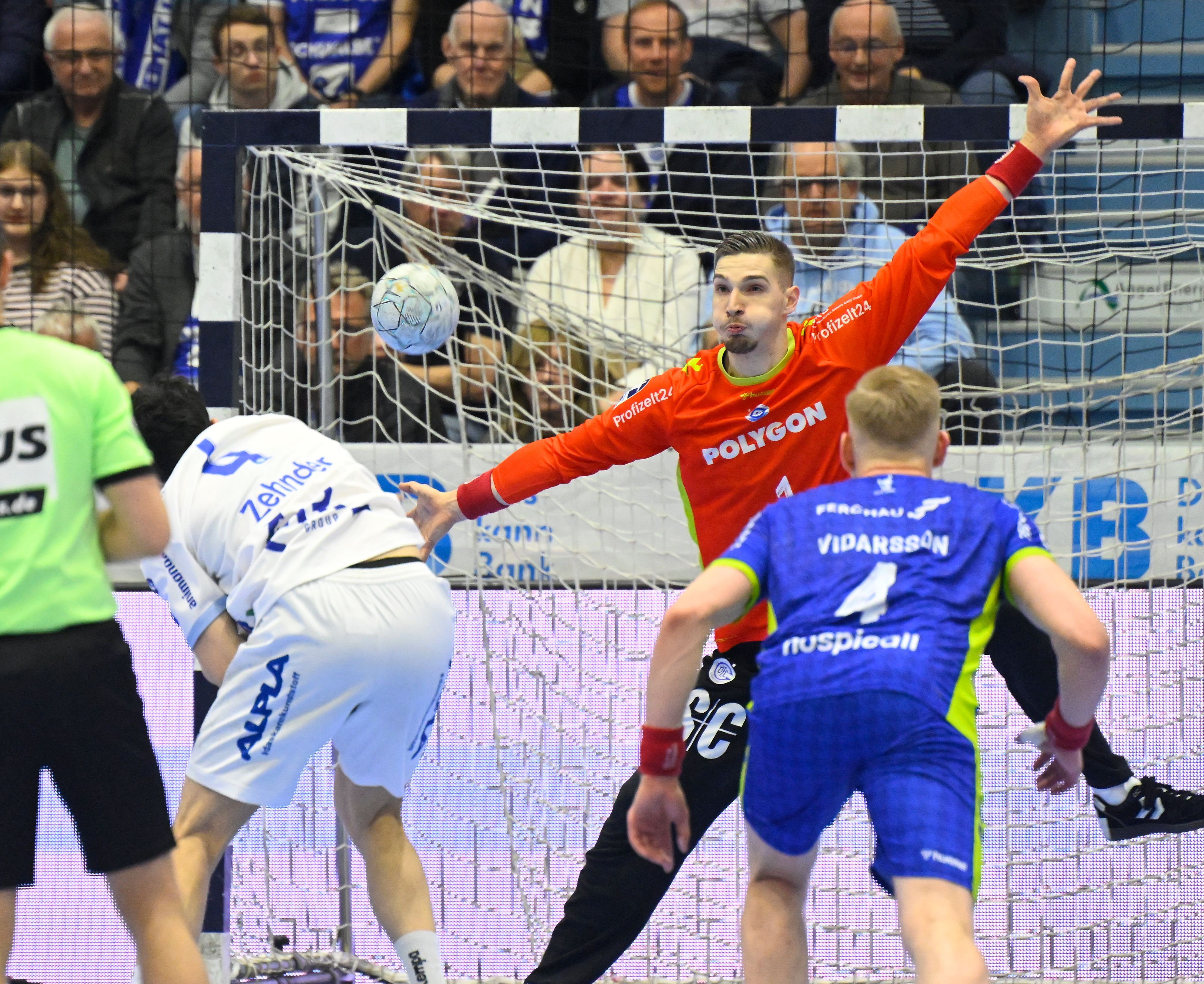 Spielszene aus dem Handball
