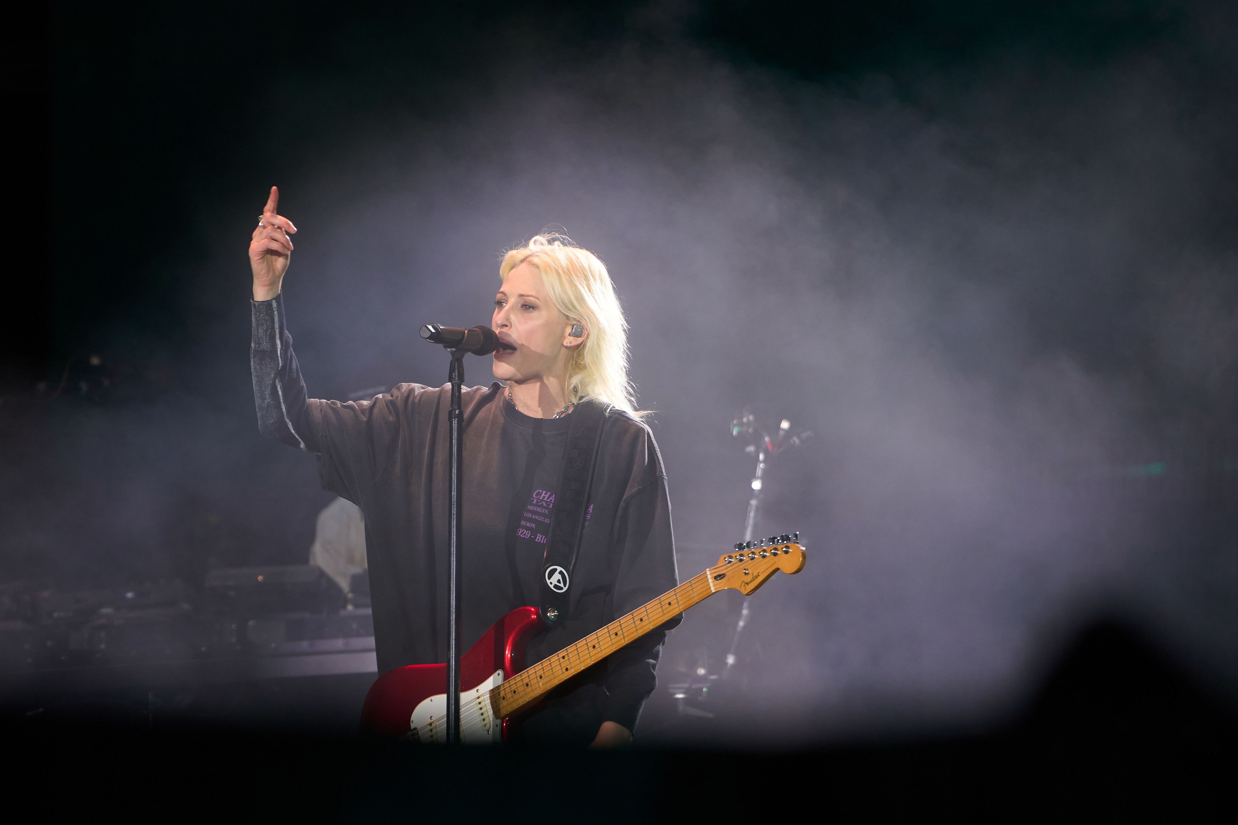 Sängerin Emily Armstrong mit Linkin Park bei Rock am Ring 2026