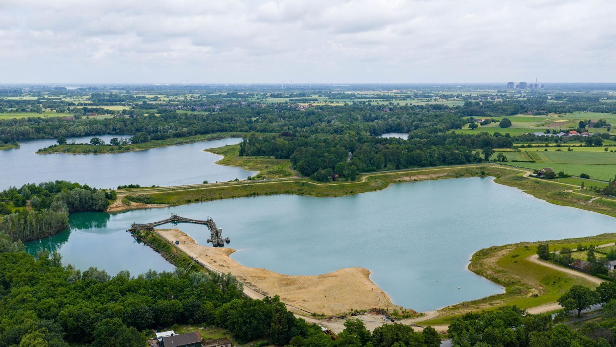 Kiesabbau am Niederrhein