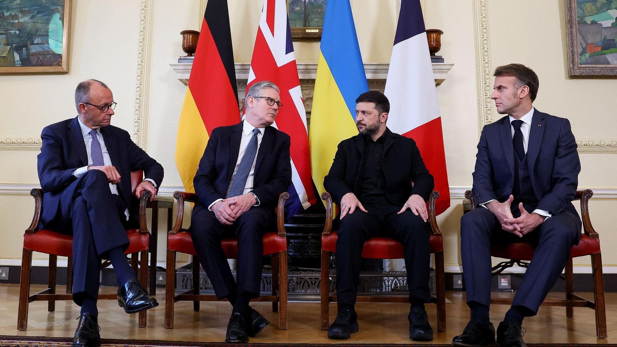 Beratungen mit europäischen Partnern in London