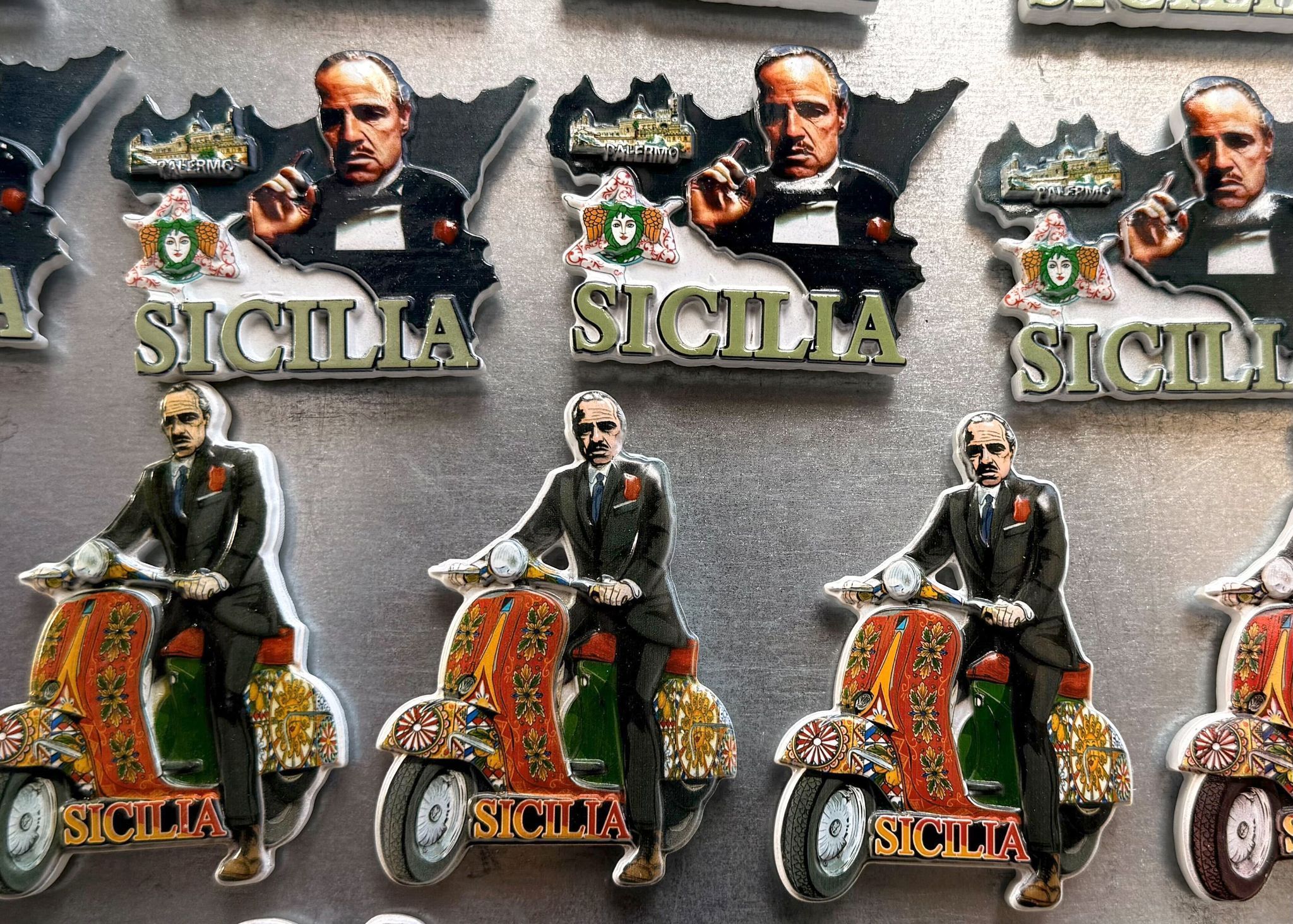 Mafia-Souvenirs auf Sizilien