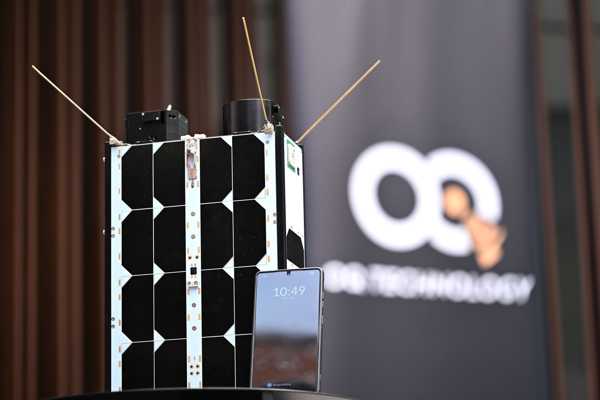 Satellitenmodell von OQ Technology