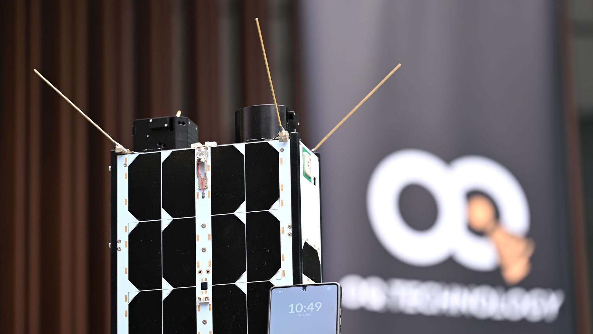 Satellitenmodell von OQ Technology