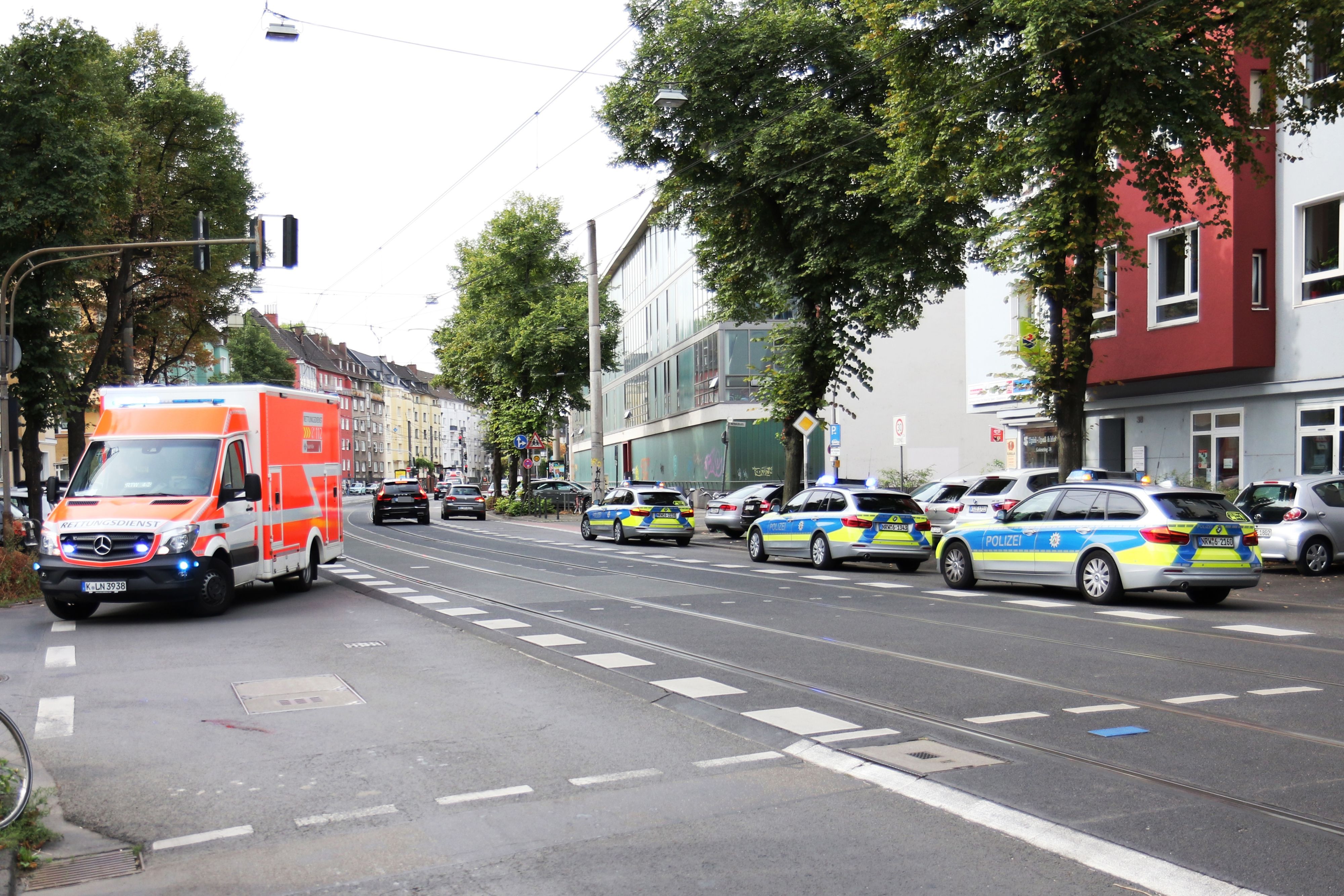 Am Gotenring in Deutz wurde eine Frau angegriffen.