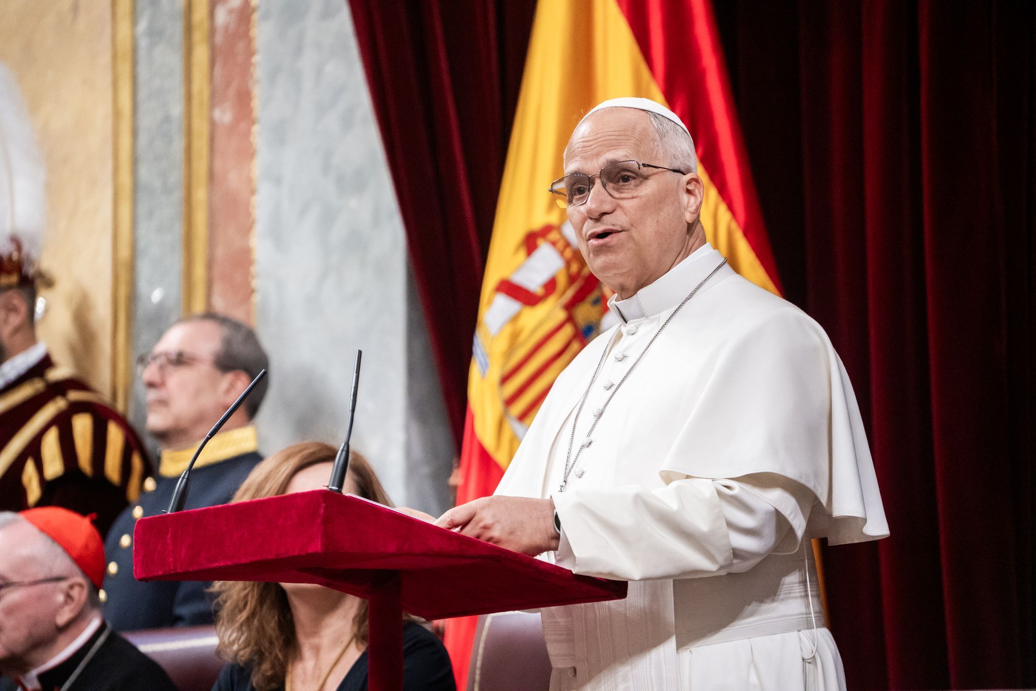 Papst Leo XIV. besucht Spanien - Madrid