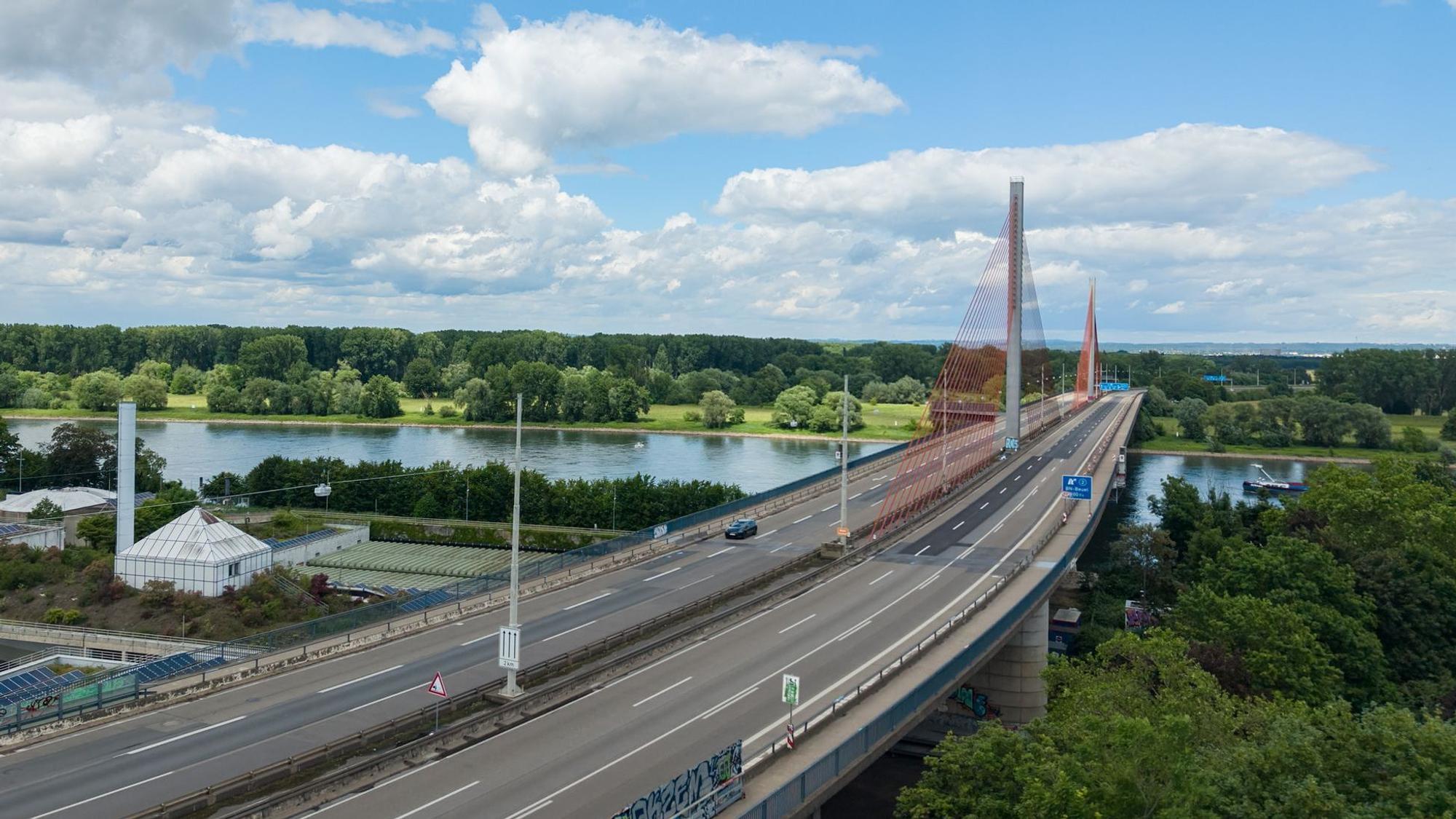 Sperrung rund um Bonner Nordbrücke angepasst