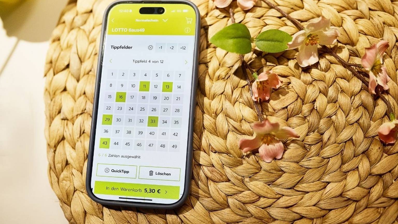 Bei LOTTO 6aus49 ist der Jackpot erstmals auf die maximale Summe von 50 Millionen Euro angewachsen.