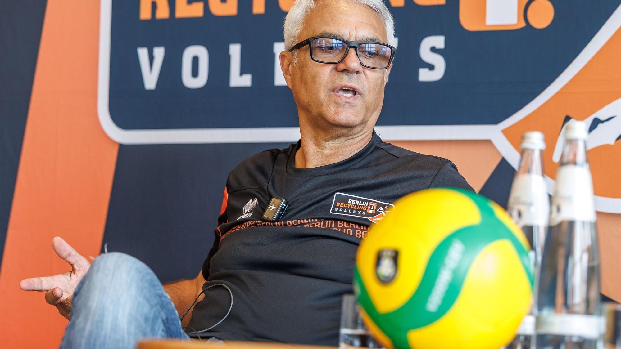 Trainer Andrea Anastasi BR Volleys