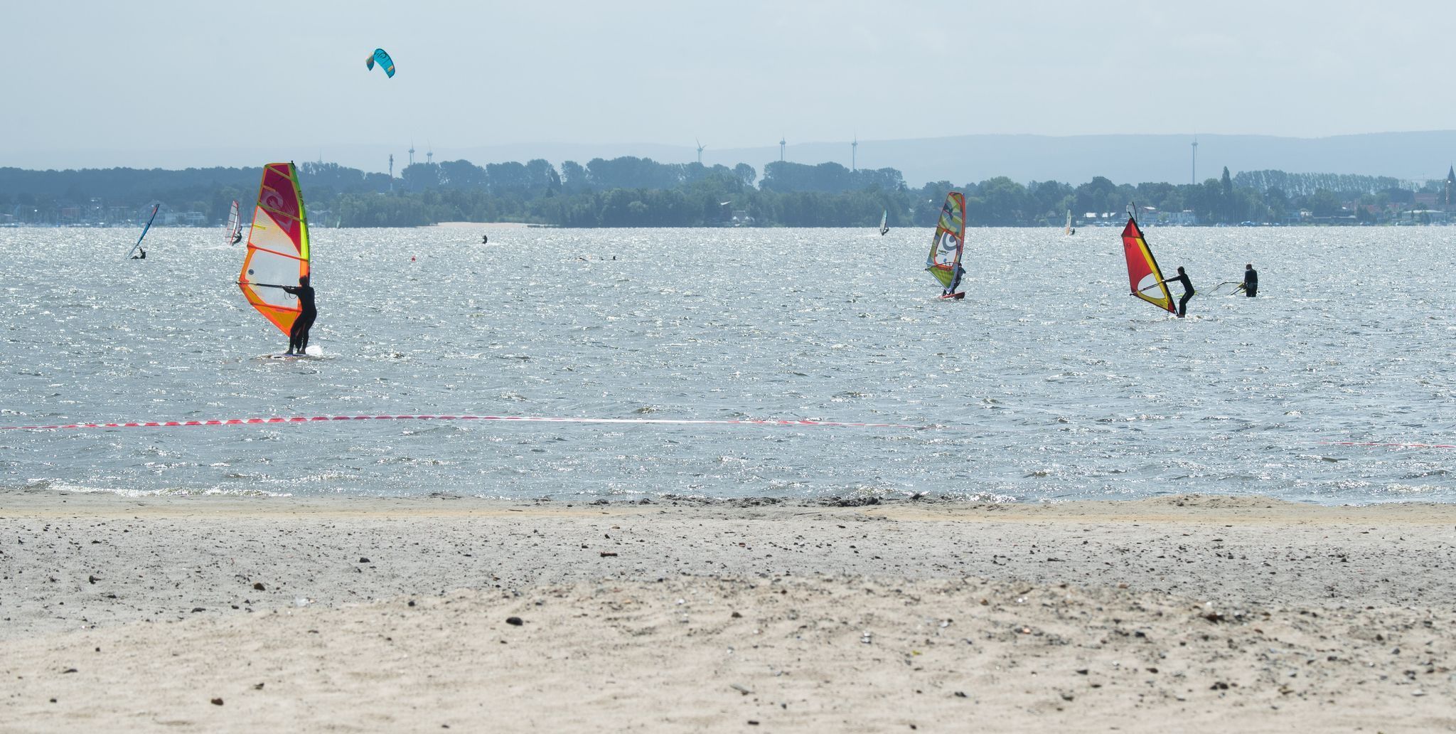 Phosphor am Surferstrand am Steinhuder Meer