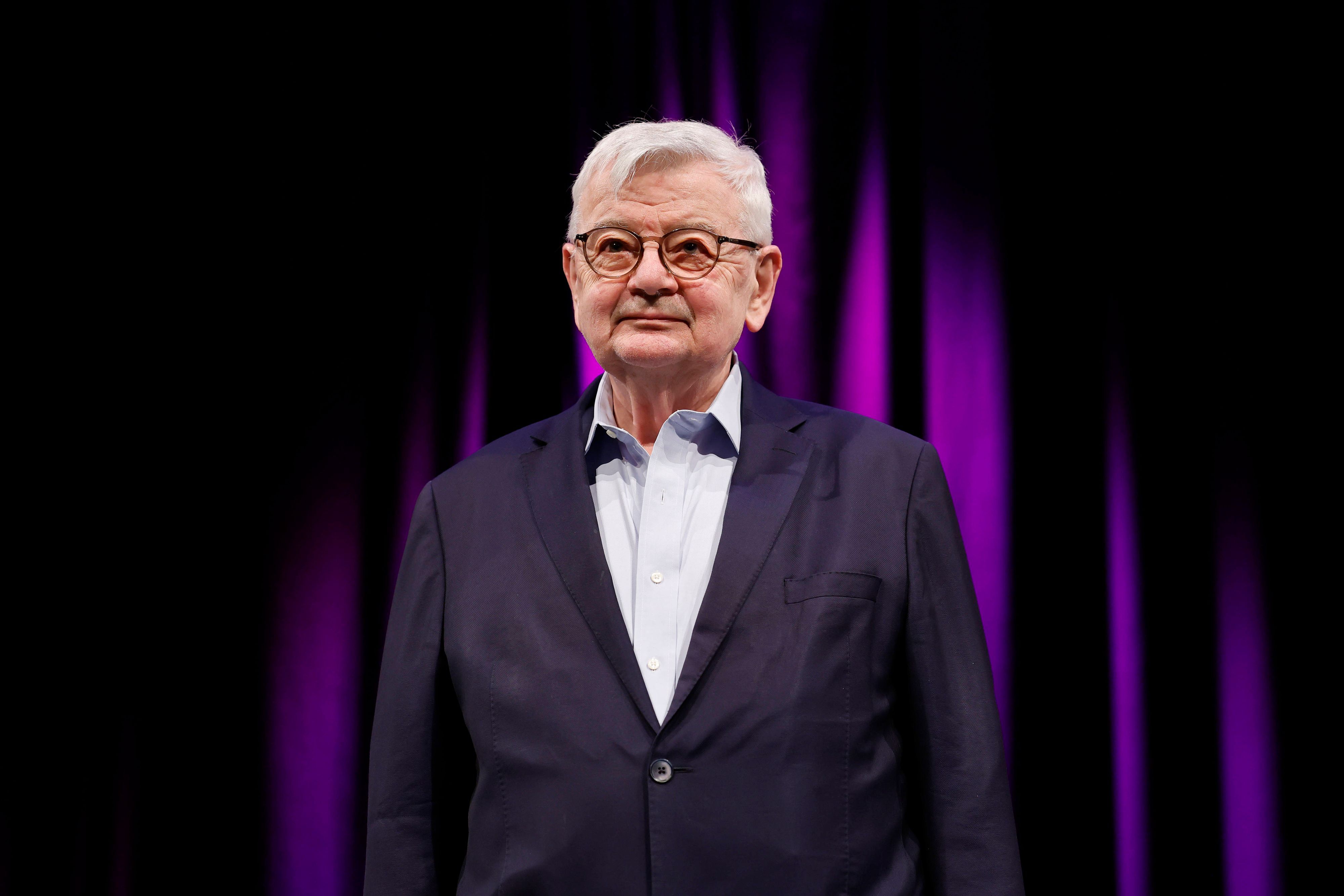 Joschka Fischer auf der Phil.Cologne im WDR-Funkhaus am Wallrafplatz