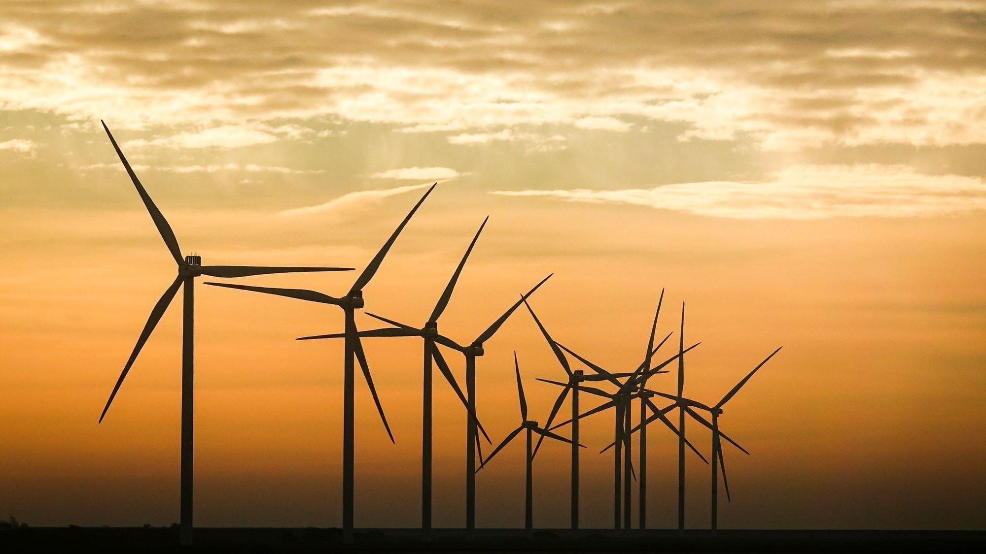 Windpark an der Nordsee