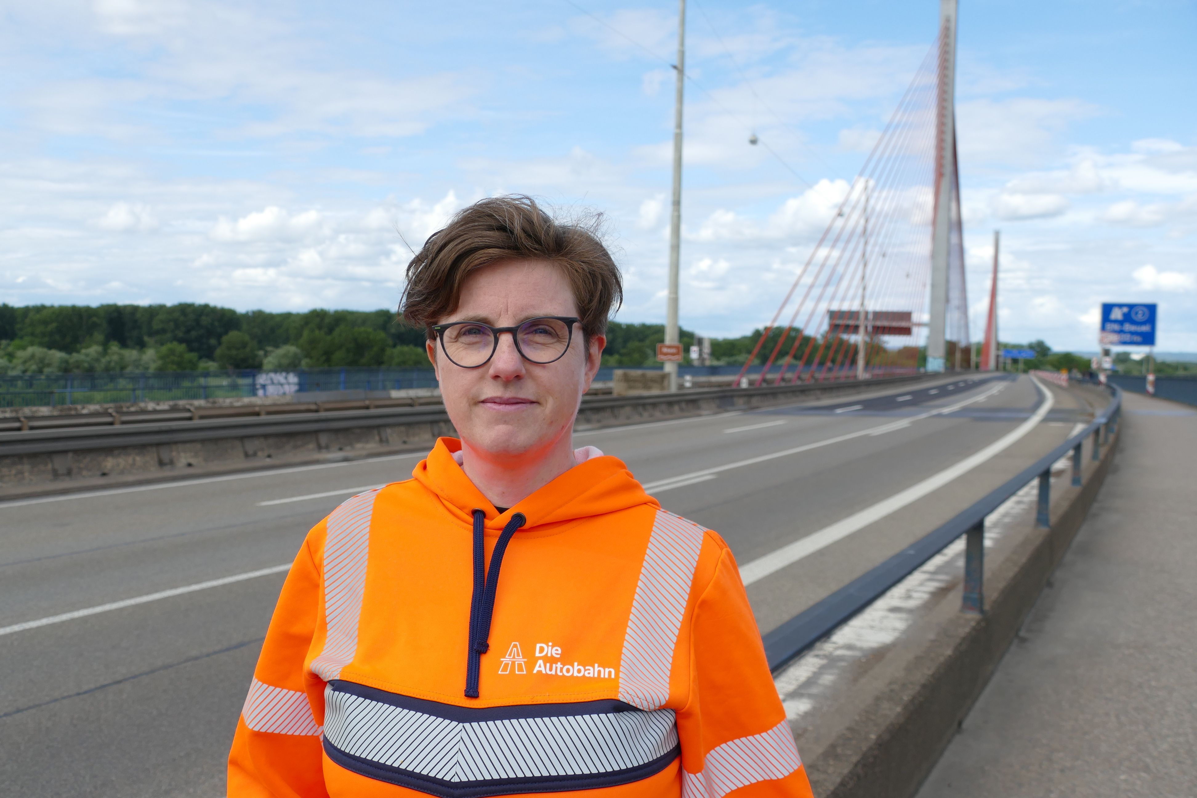 Sabrina Kieback, Sprecherin der Autobahn GmbH