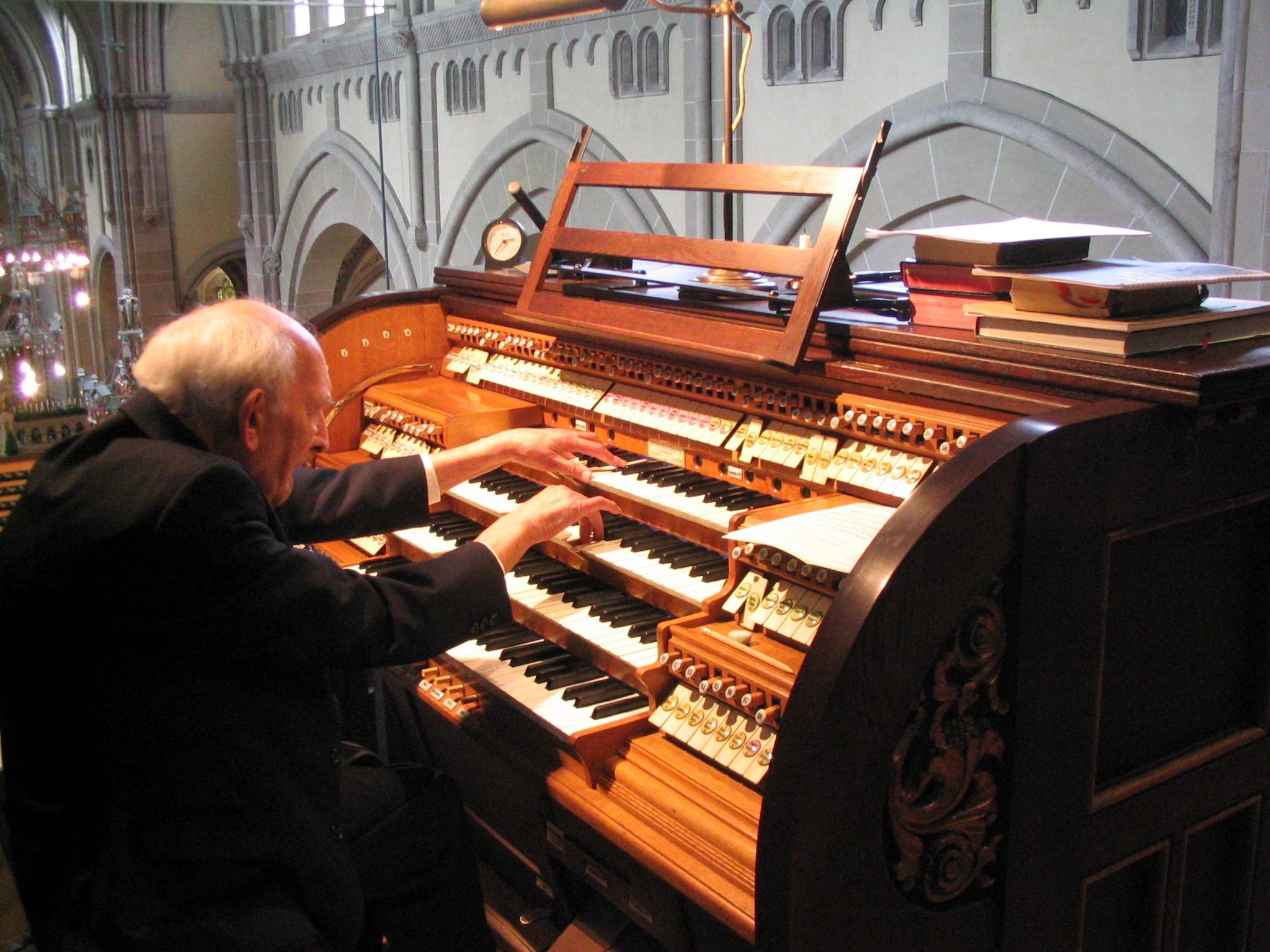 Matthias Prange, Organist (gestorben 2009), in Meckenheim tätig von 1983 bis 1987
