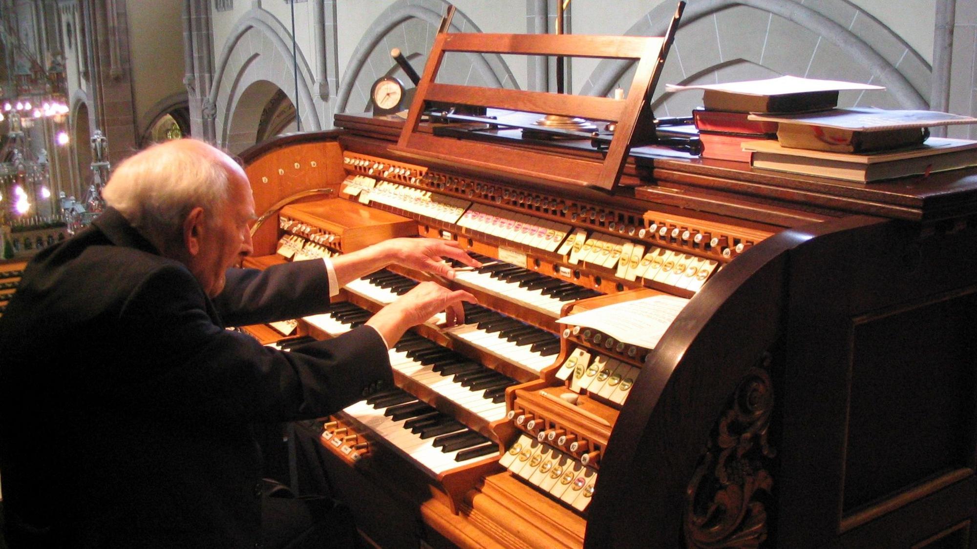 Matthias Prange, Organist (gestorben 2009), in Meckenheim tätig von 1983 bis 1987