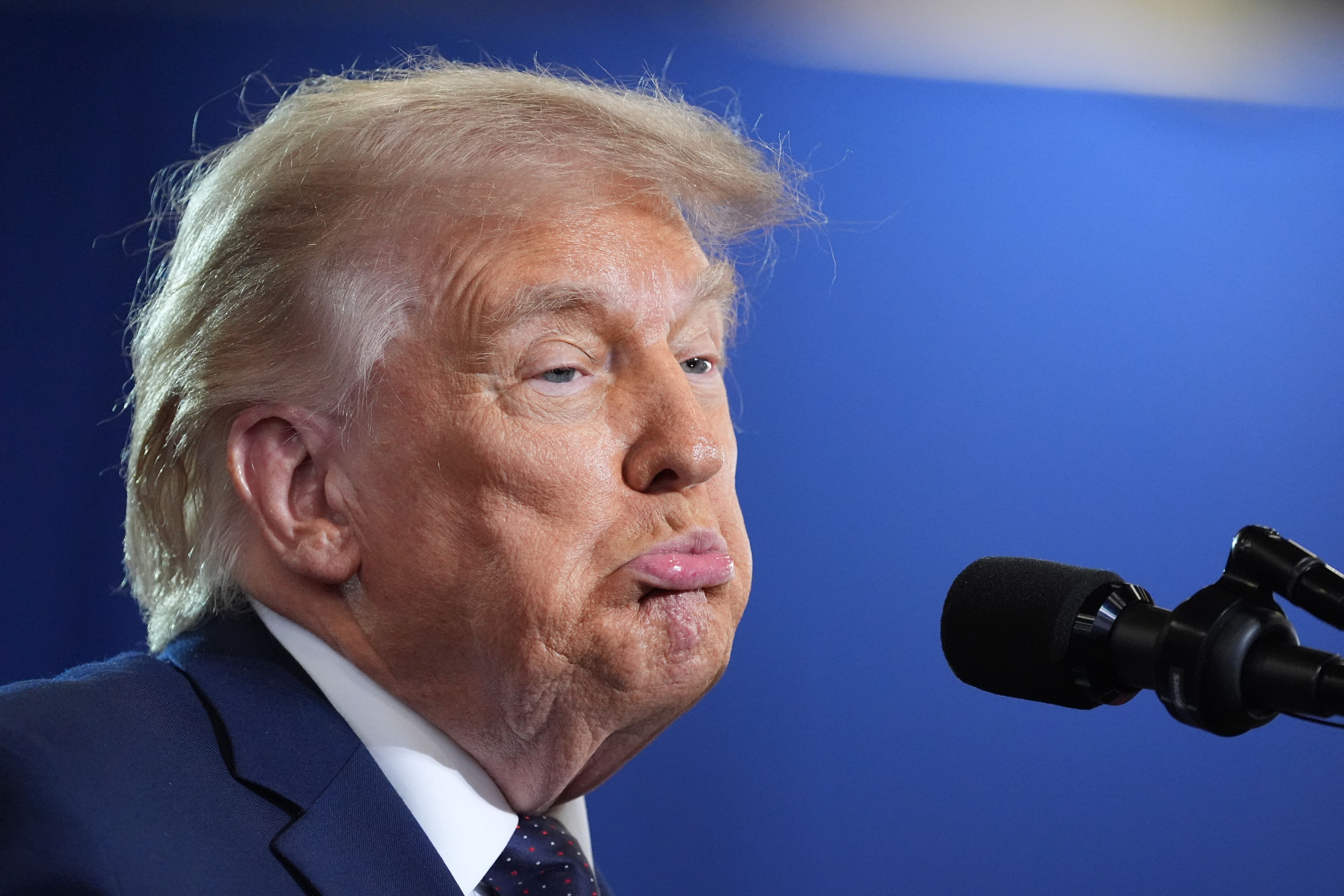 US-Präsident Donald Trump hat sich bei Truth Social verärgert über iranische Medienberichte gezeigt. (Archivbild)
