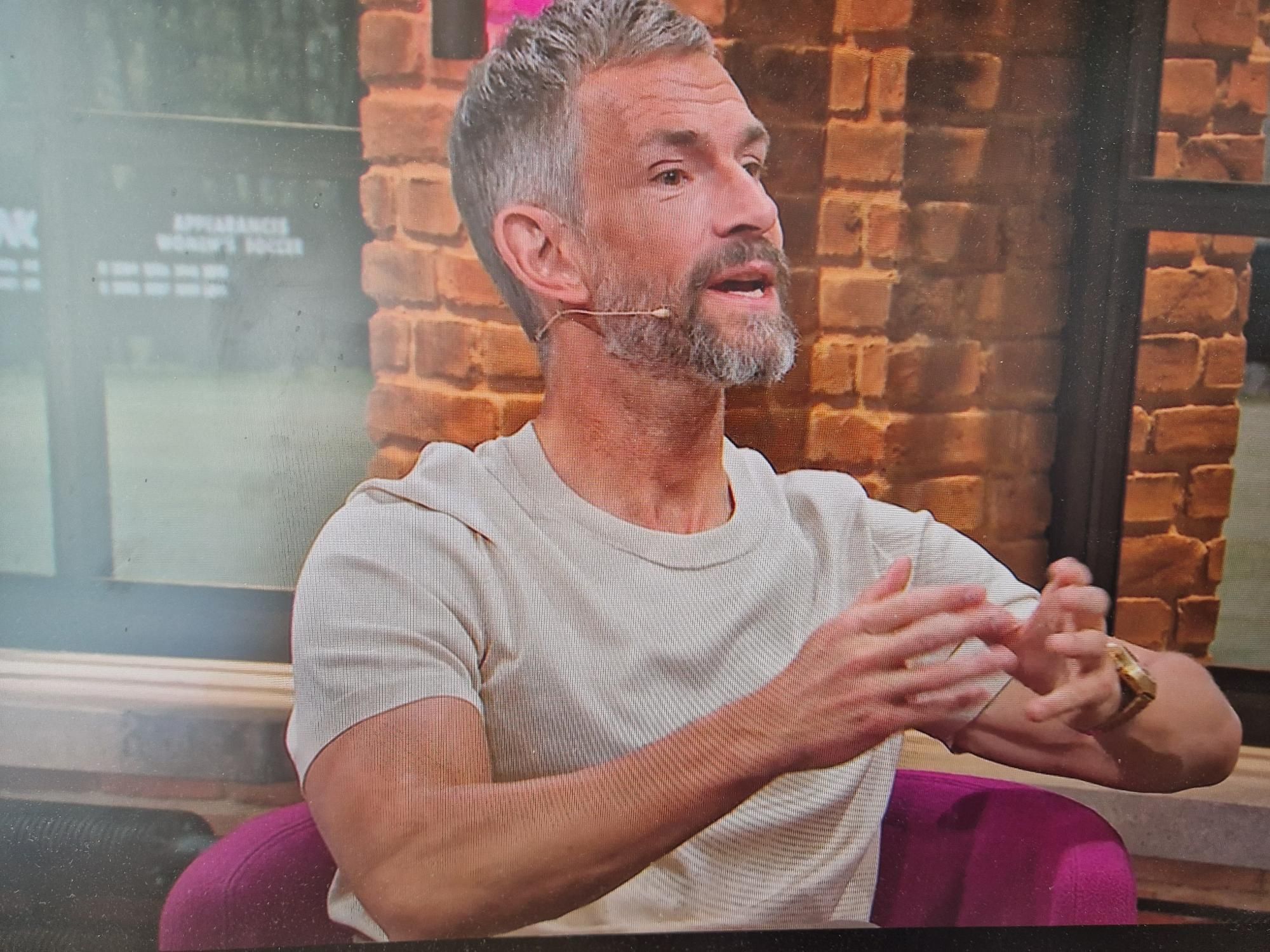 Micky Beisenherz im Breakfast Club von MagentaTV während der WM 2026.