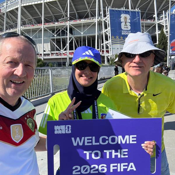 Erstes WM-Spiel, das Olaf Pohl in San Francisco sah: Schweiz gegen Qatar.