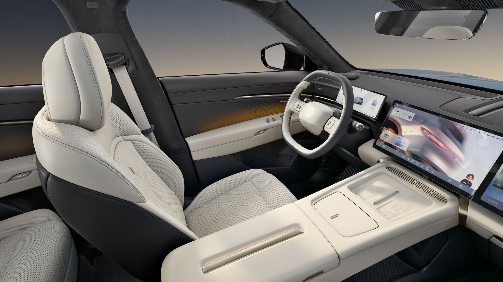 Cockpit im VW ID.Unyx 08