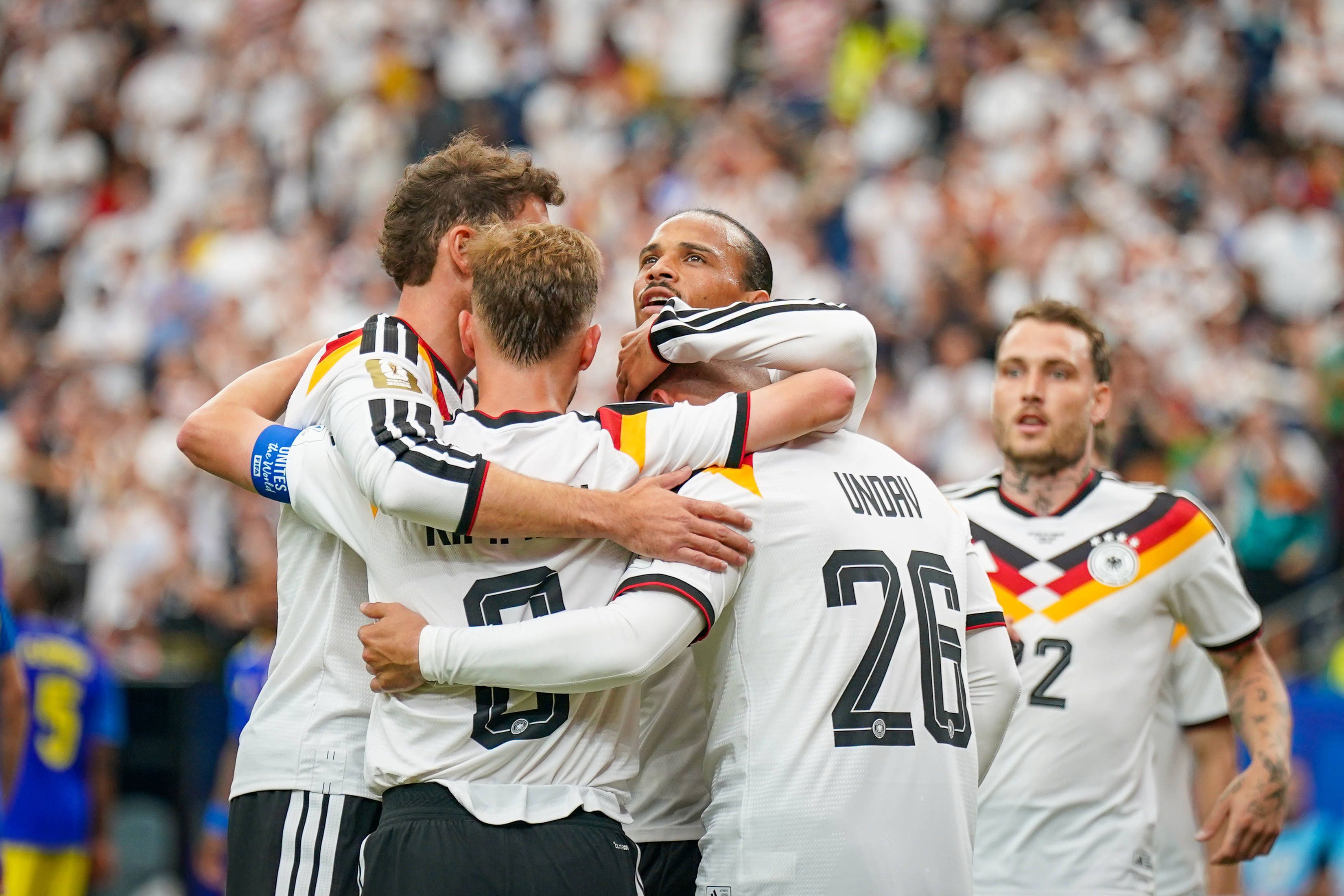 Torjubel bei den DFB-Stars.