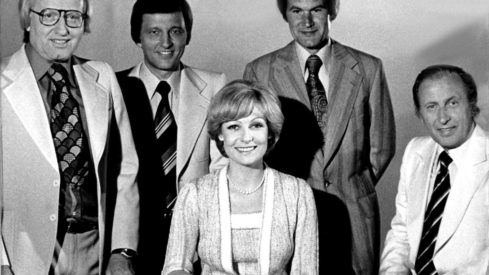 Dagmar Berghoff als erste «Tagesschau»-Sprecherin 1976