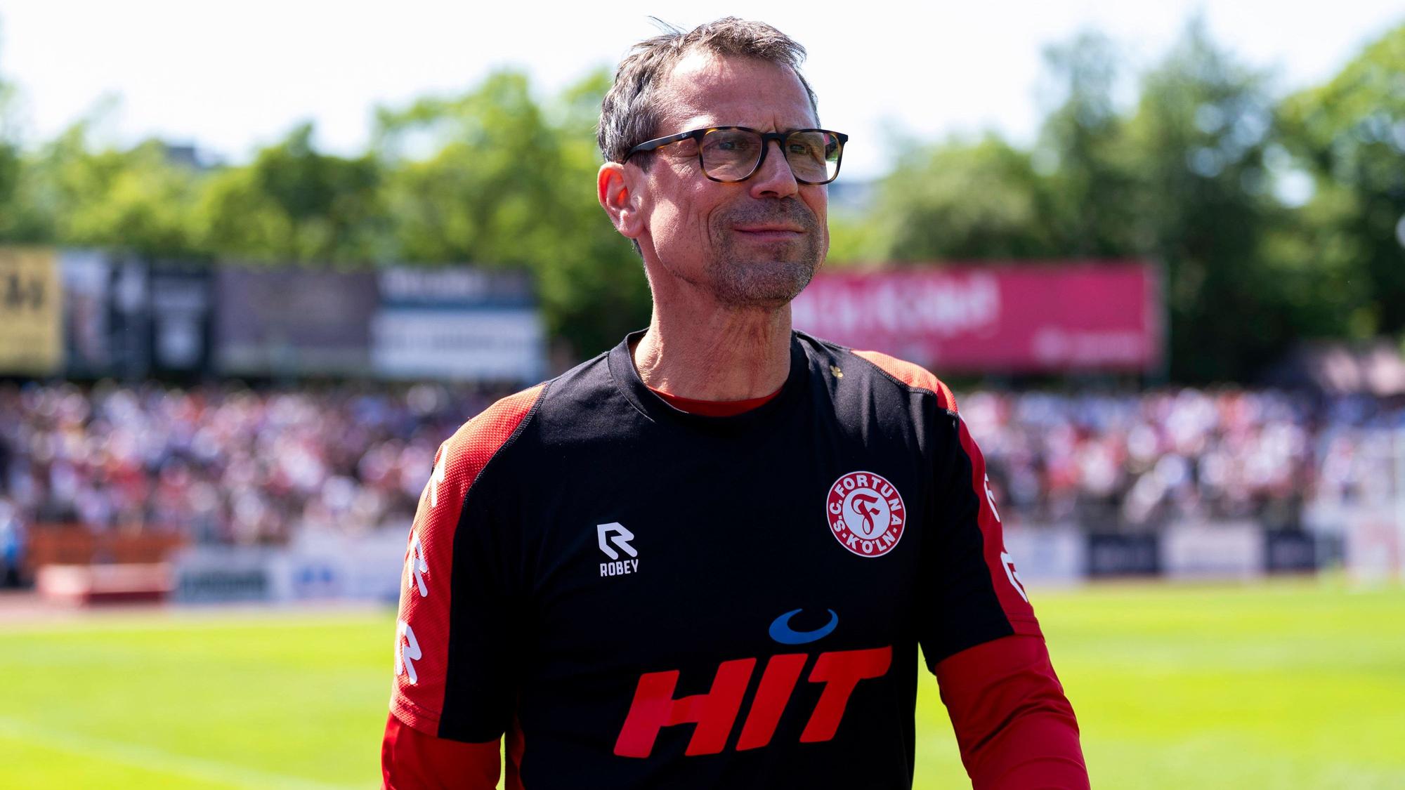 Fortuna Kölns Trainer Matthias Mink spricht im Interview auch über die kommende Saison in der Dritten Liga.