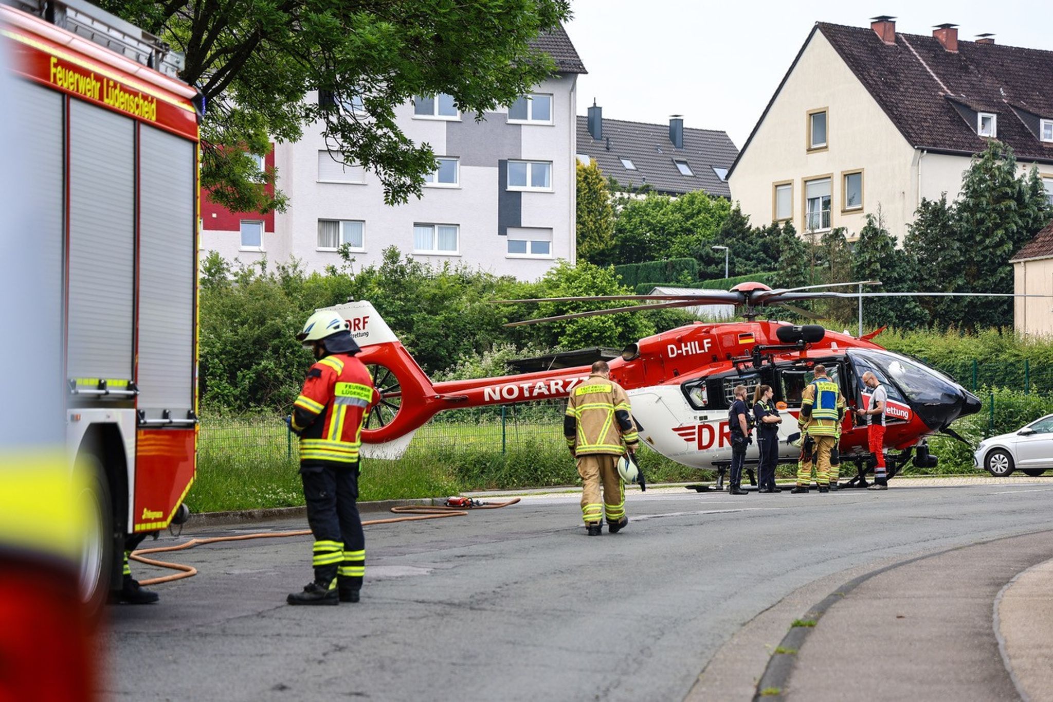 Schulbus erfasst und verletzt Kind in Lüdenscheid