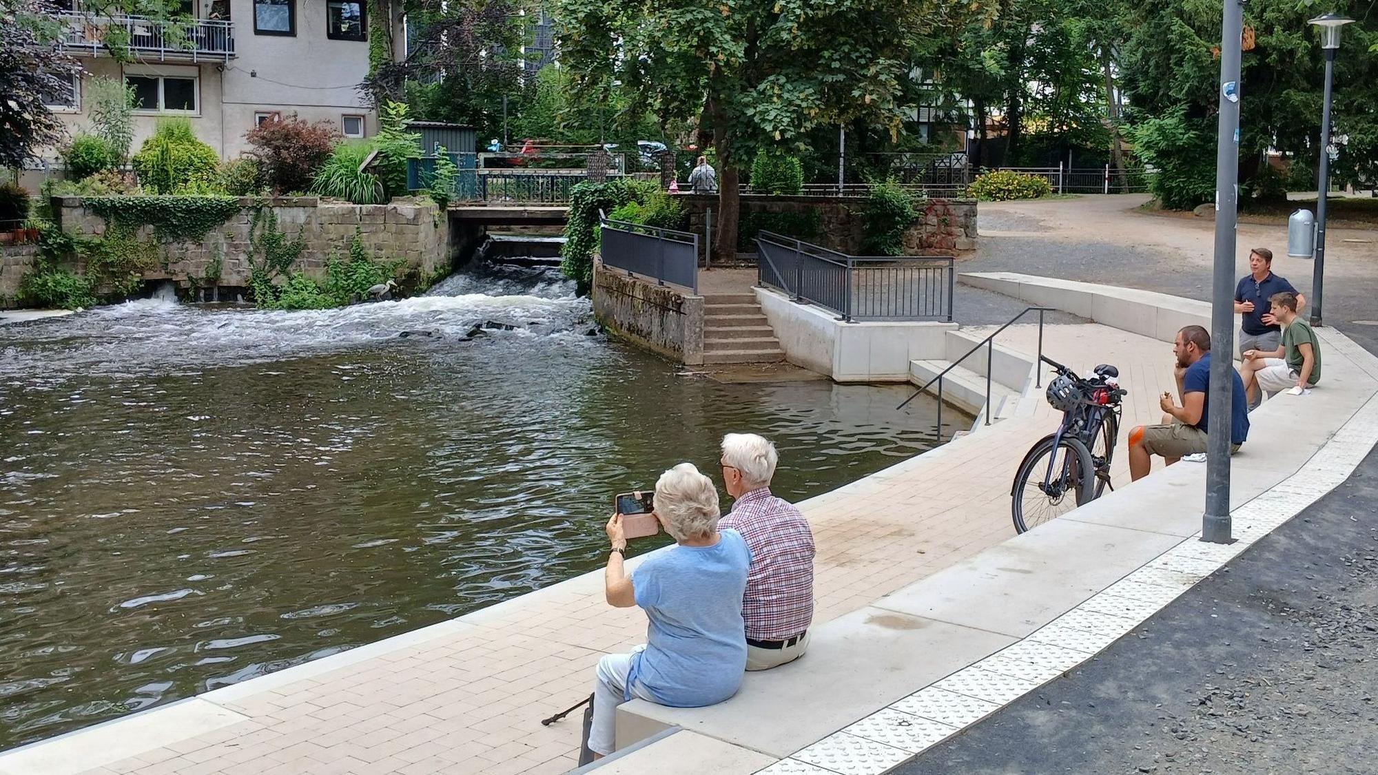 Treppenanlage am Mühlengraben