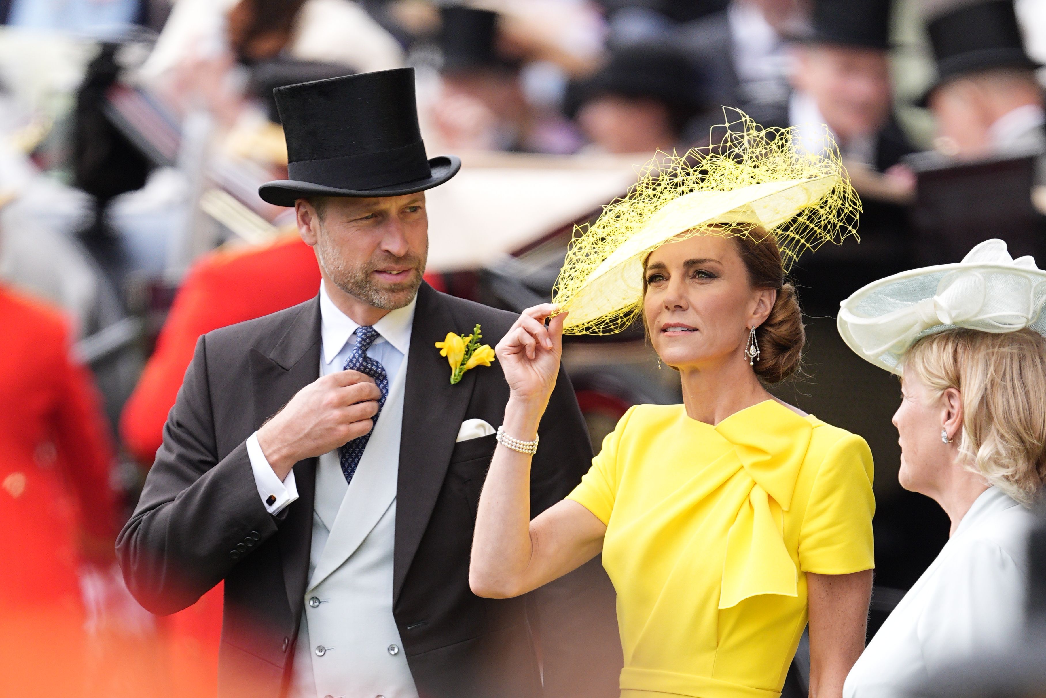 Prinz William und Prinzessin Kate beim Royal Ascot.