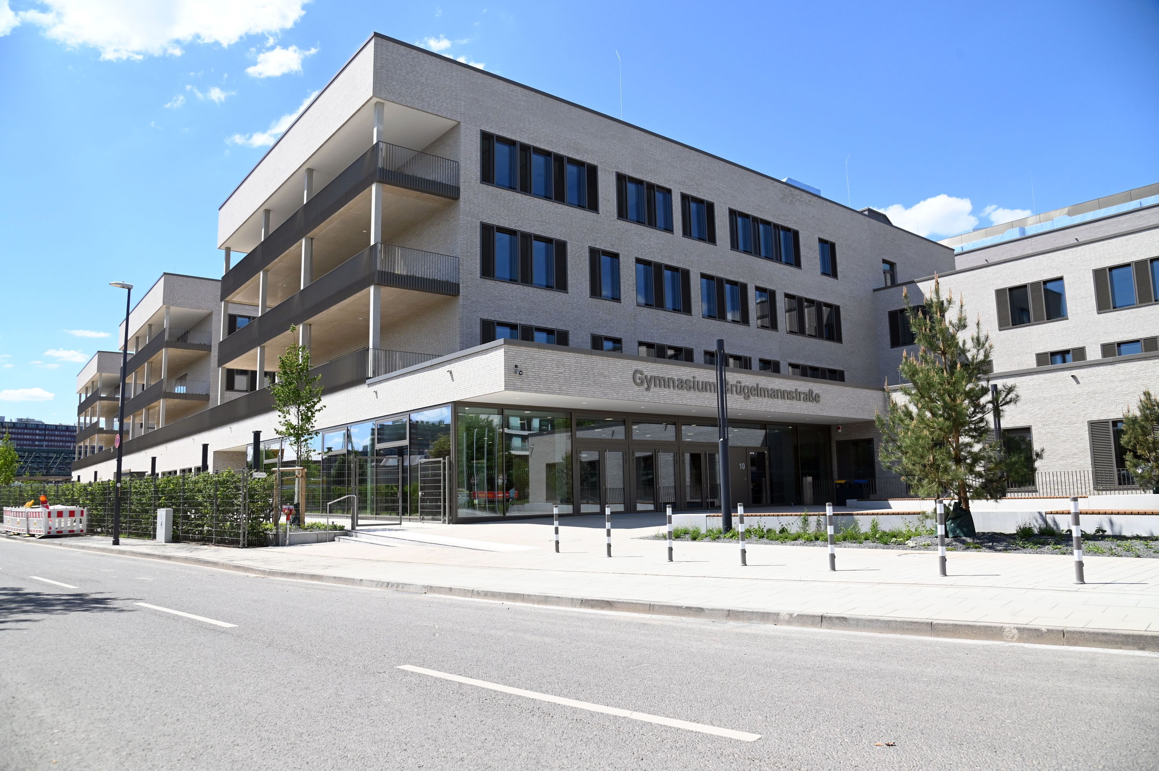 Das neue Gymnasium an der Brügelmannstraße