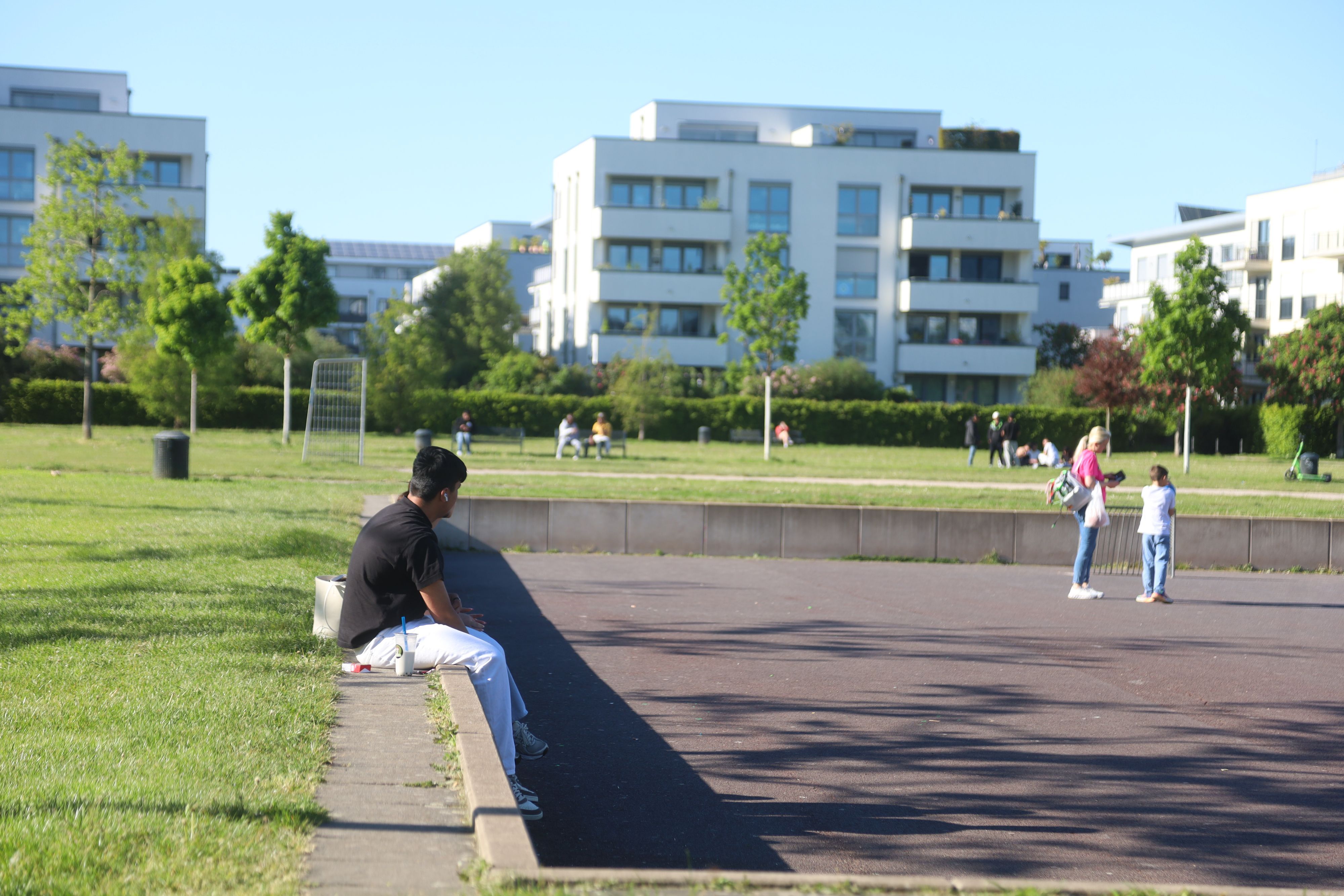Der Bürgerpark in Kalk ist für viele Jugendliche und junge Erwachsene wichtiger Anlaufpunkt.