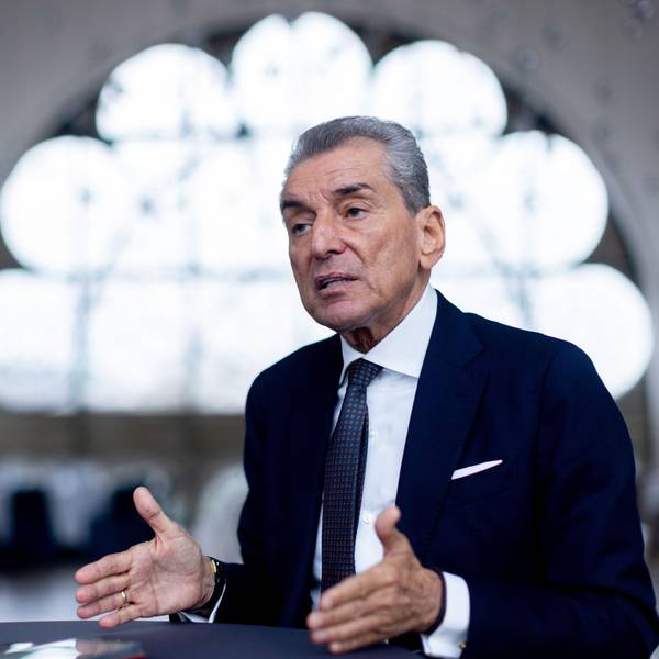 Michel Friedman, deutsch-französischer Publizist, Talkmaster, Jurist, Philosoph und ehemaliger Politiker, in der Flora Köln.