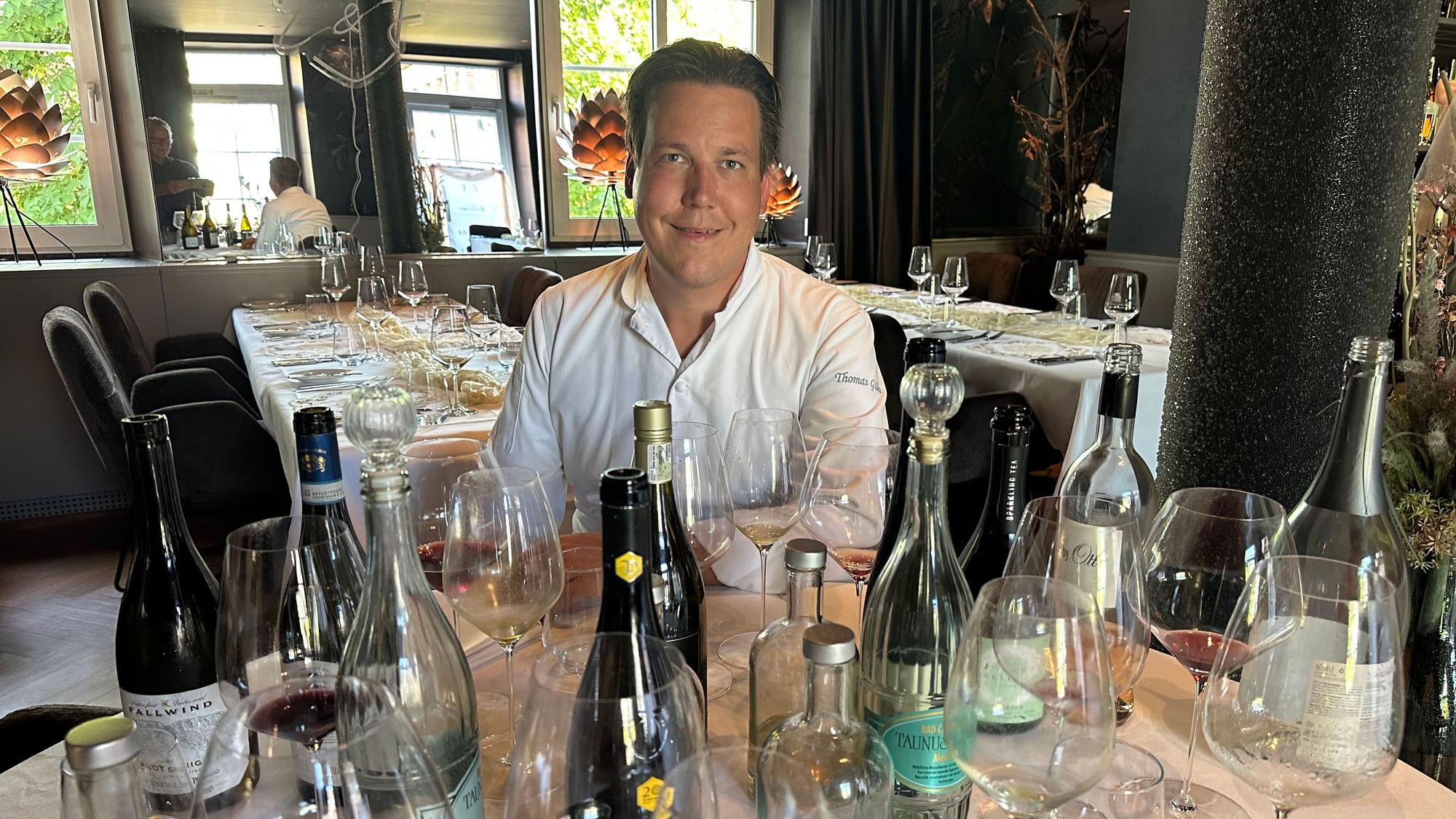 Der Test ist beendet, Küchenchef Thomas Gilles ist zufrieden.
