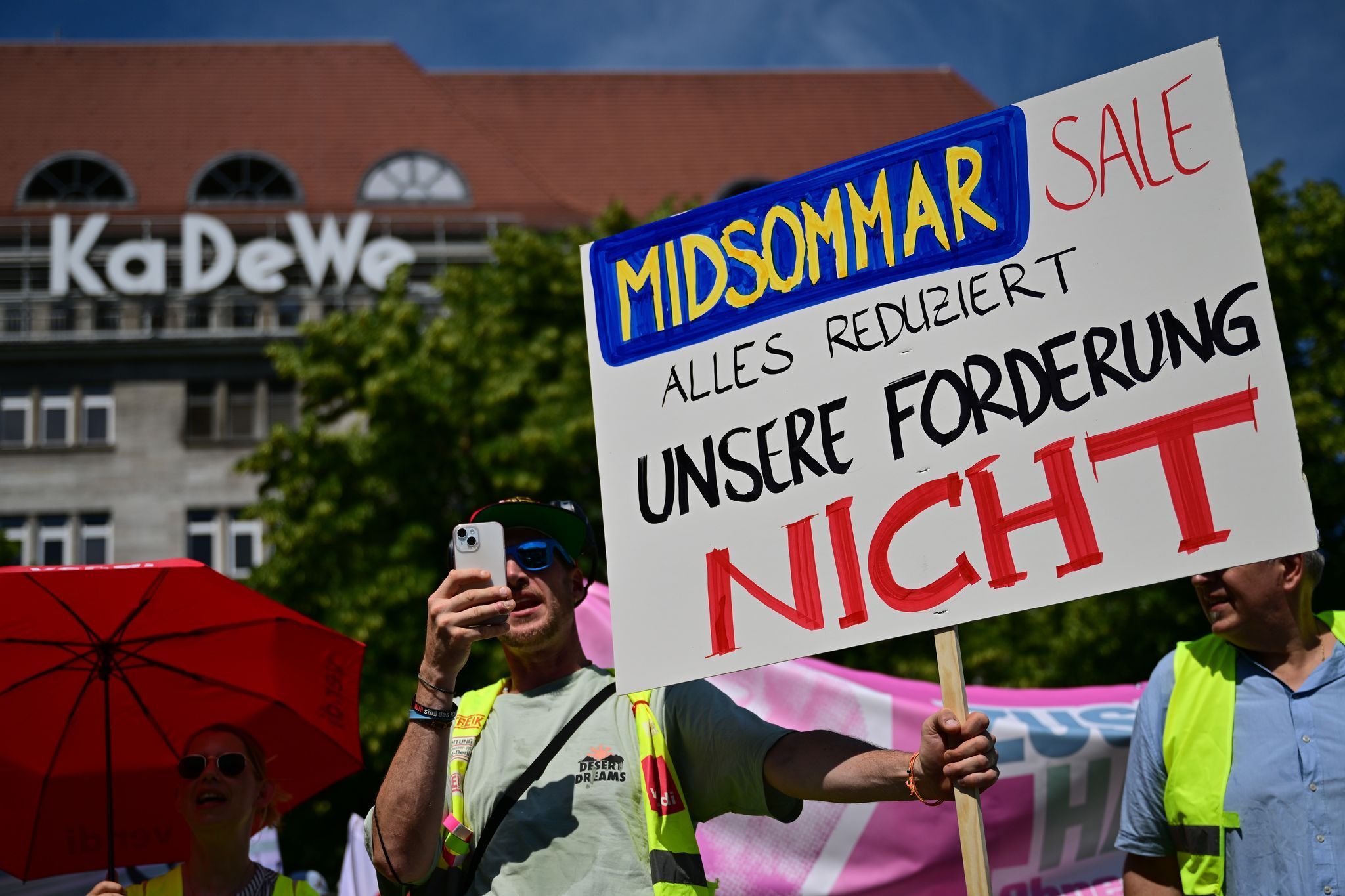 Warnstreik im Handel