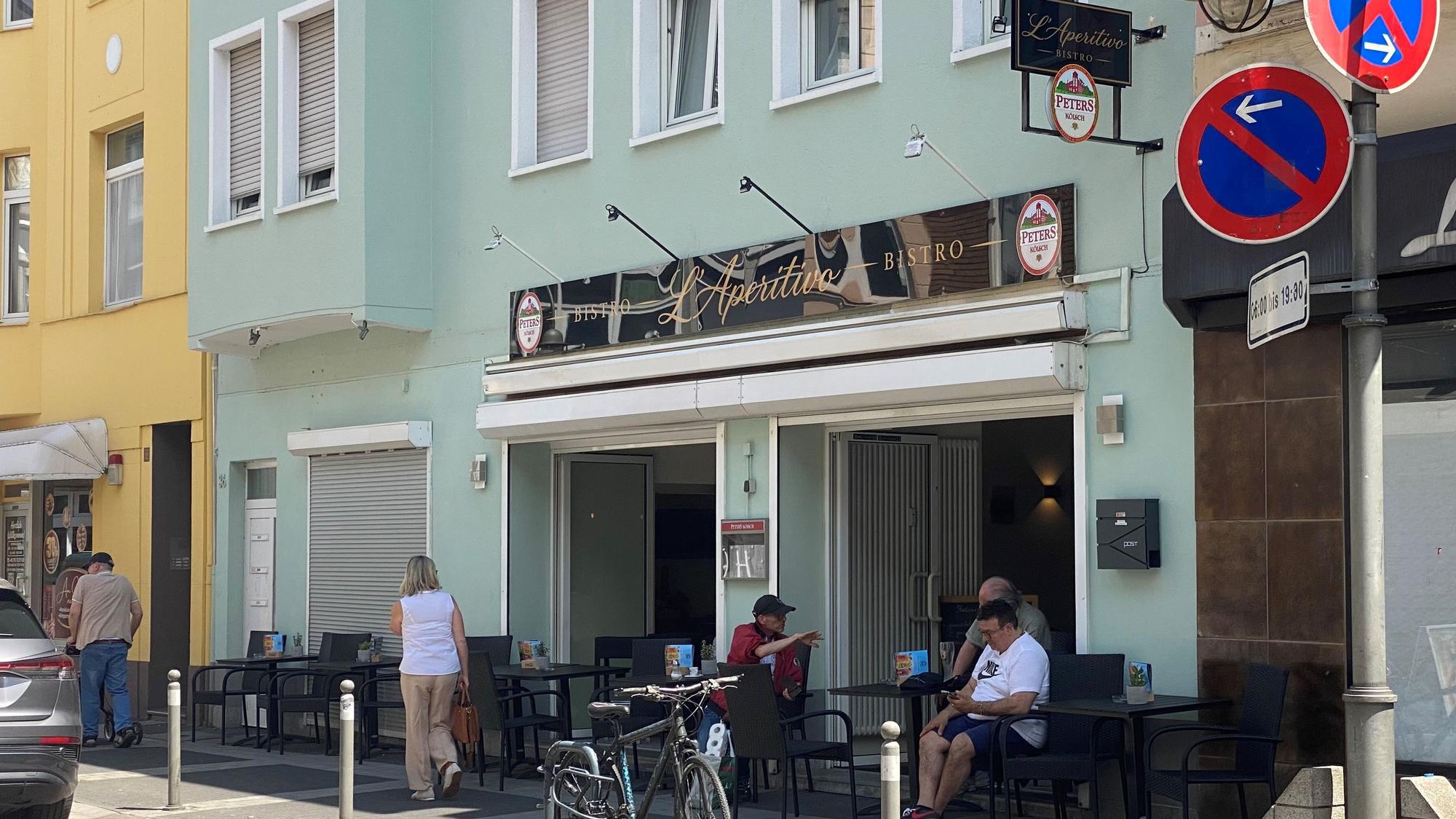 Zu sehen ist das Bistro an der Kölnstraße.