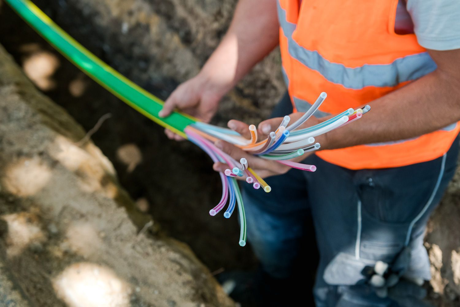 Glasfaserausbau bei Netcologne