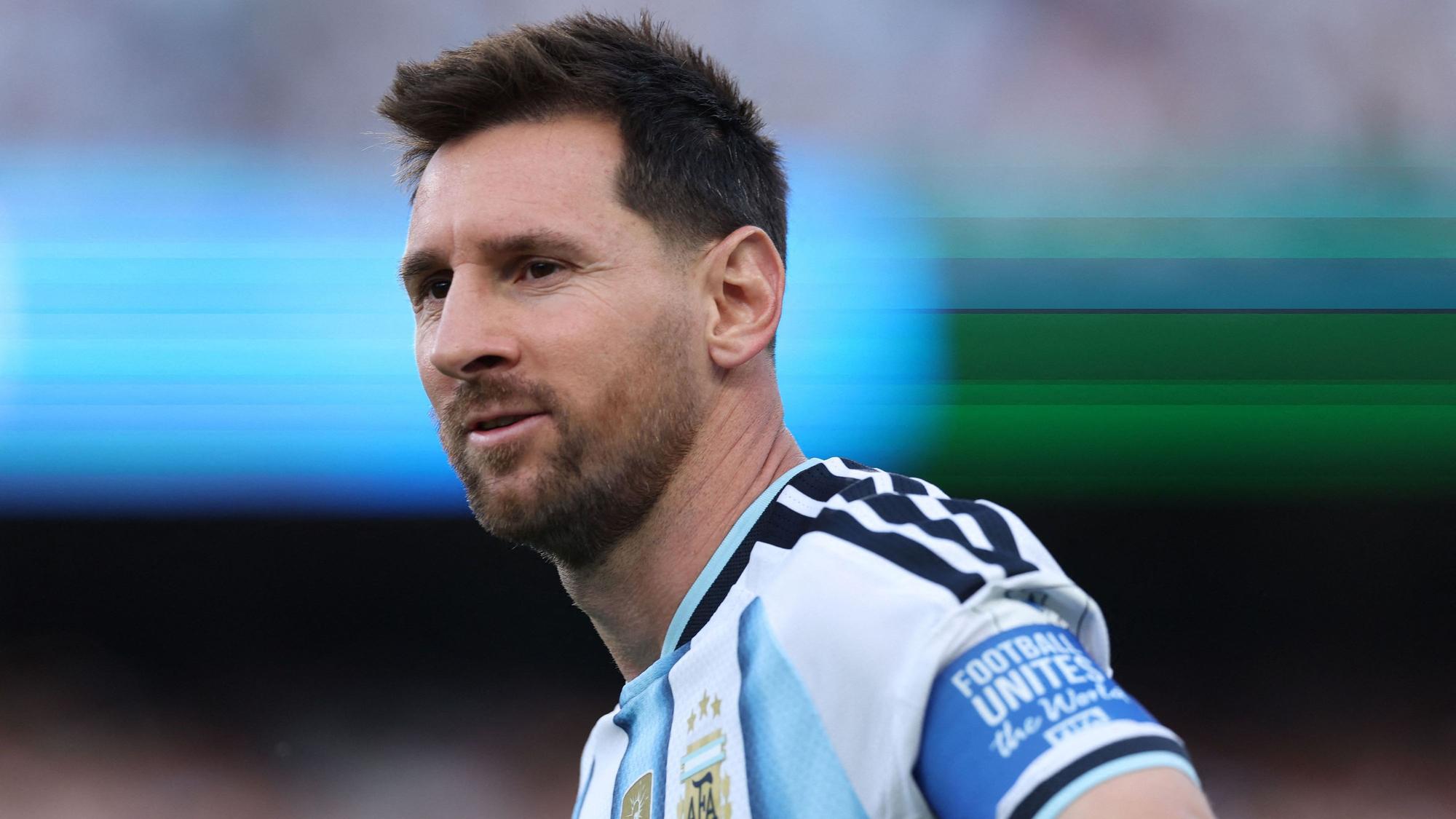 Lionel Messi bei der WM.
