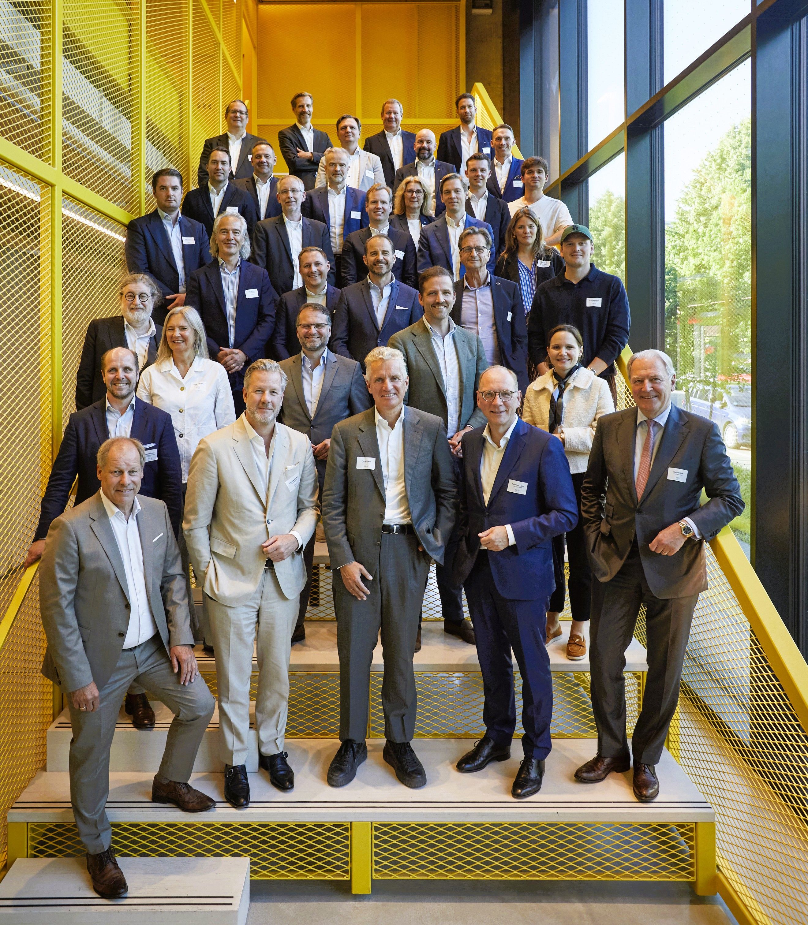 Die Gründungsmitglieder der Wirtschaftsallianz Exzellent Köln am Tag der Gründung im Gruppenbild.