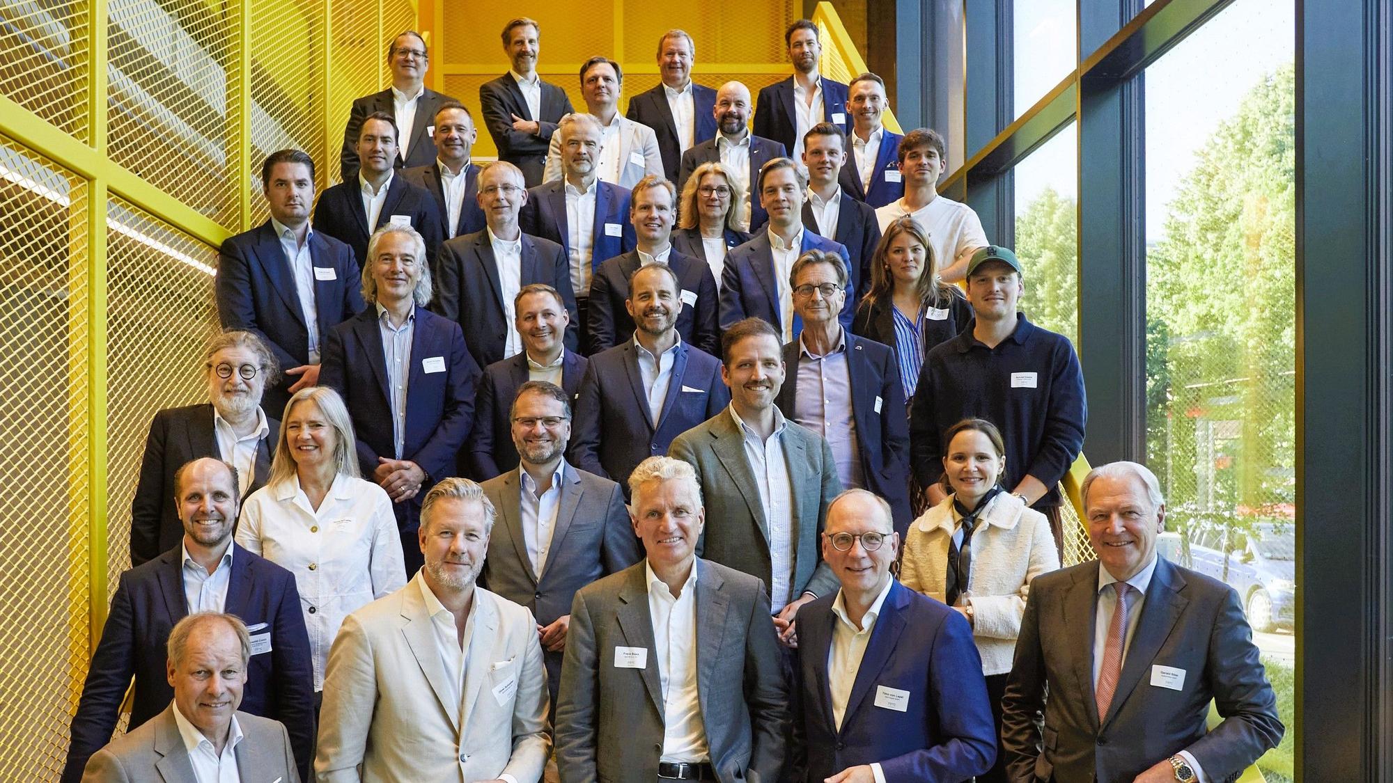 Die Gründungsmitglieder der Wirtschaftsallianz Exzellent Köln am Tag der Gründung im Gruppenbild.
